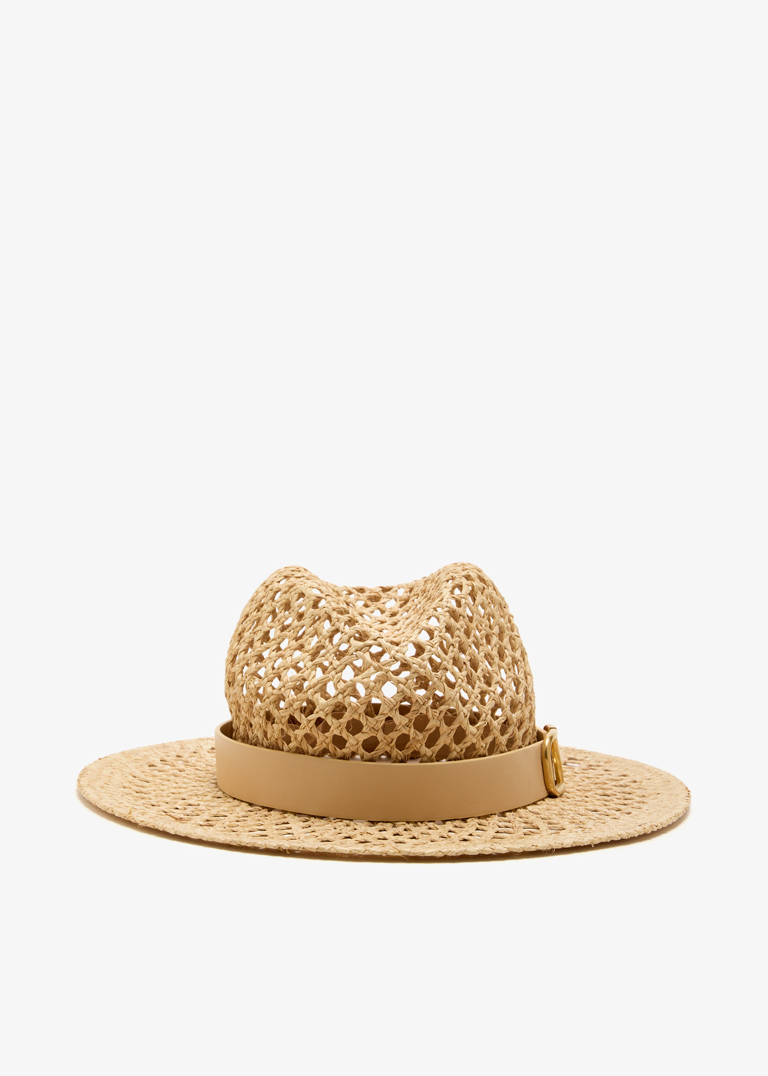 

Fedora VLogo hat, Beige