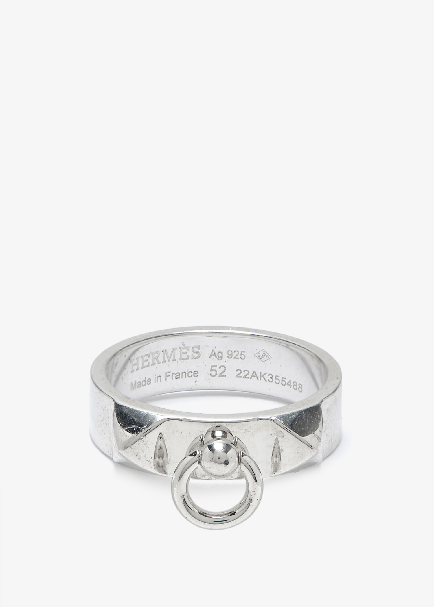 

Collier De Chien ring, Silver