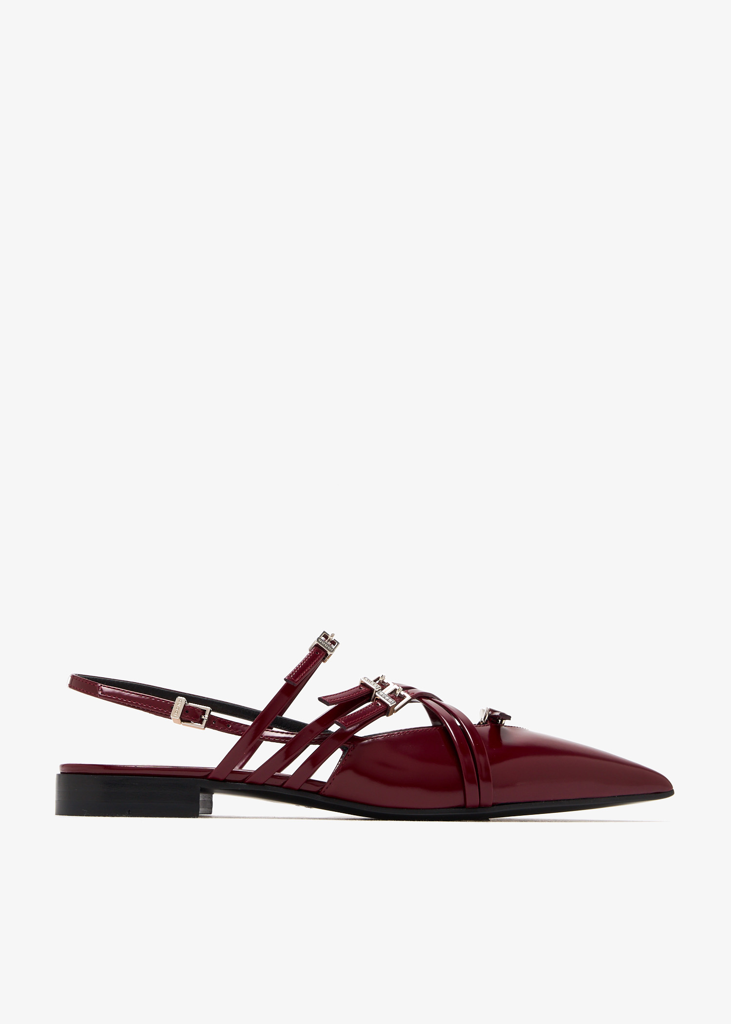 

Seraphine slingback ballerinas, Burgundy