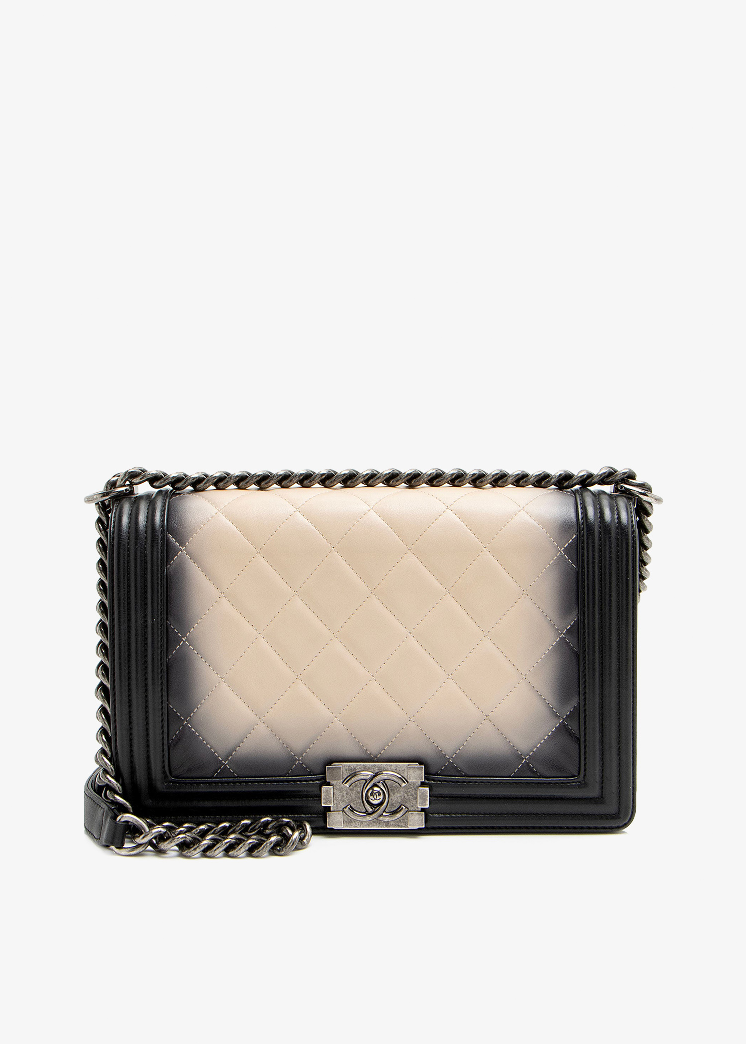 

Medium Boy bag, Beige