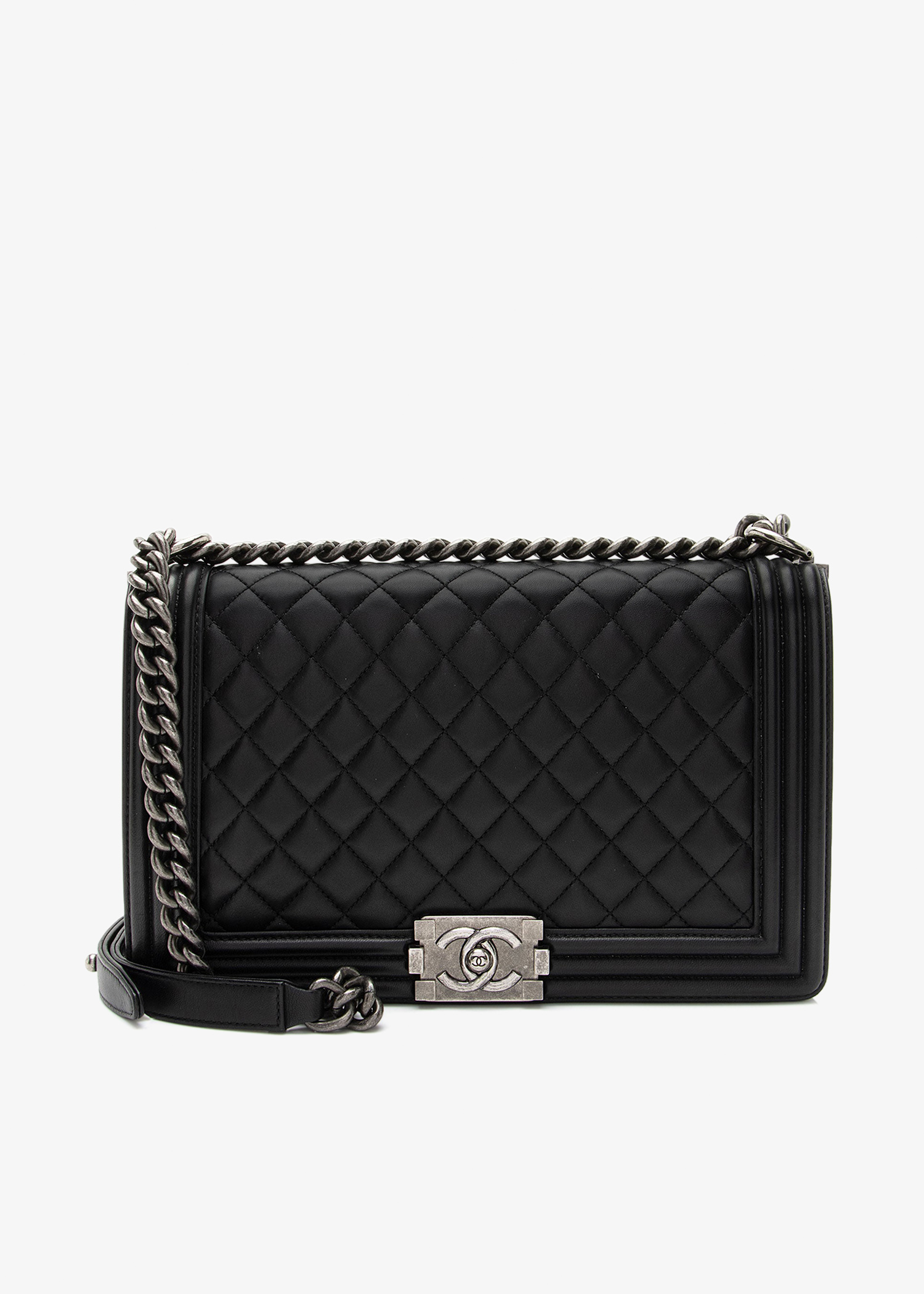 

Medium Boy Bag, Black