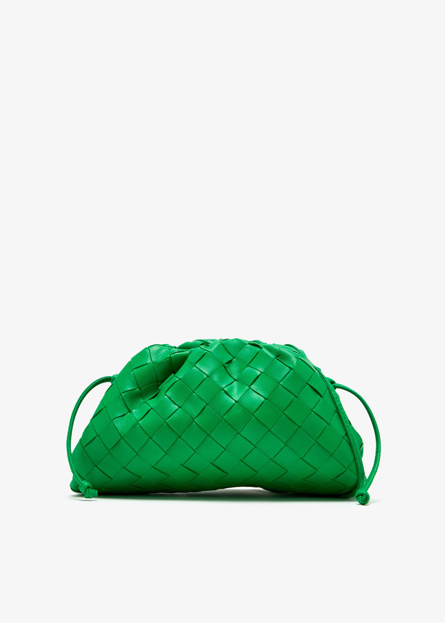 

Mini Pouch clutch, Green