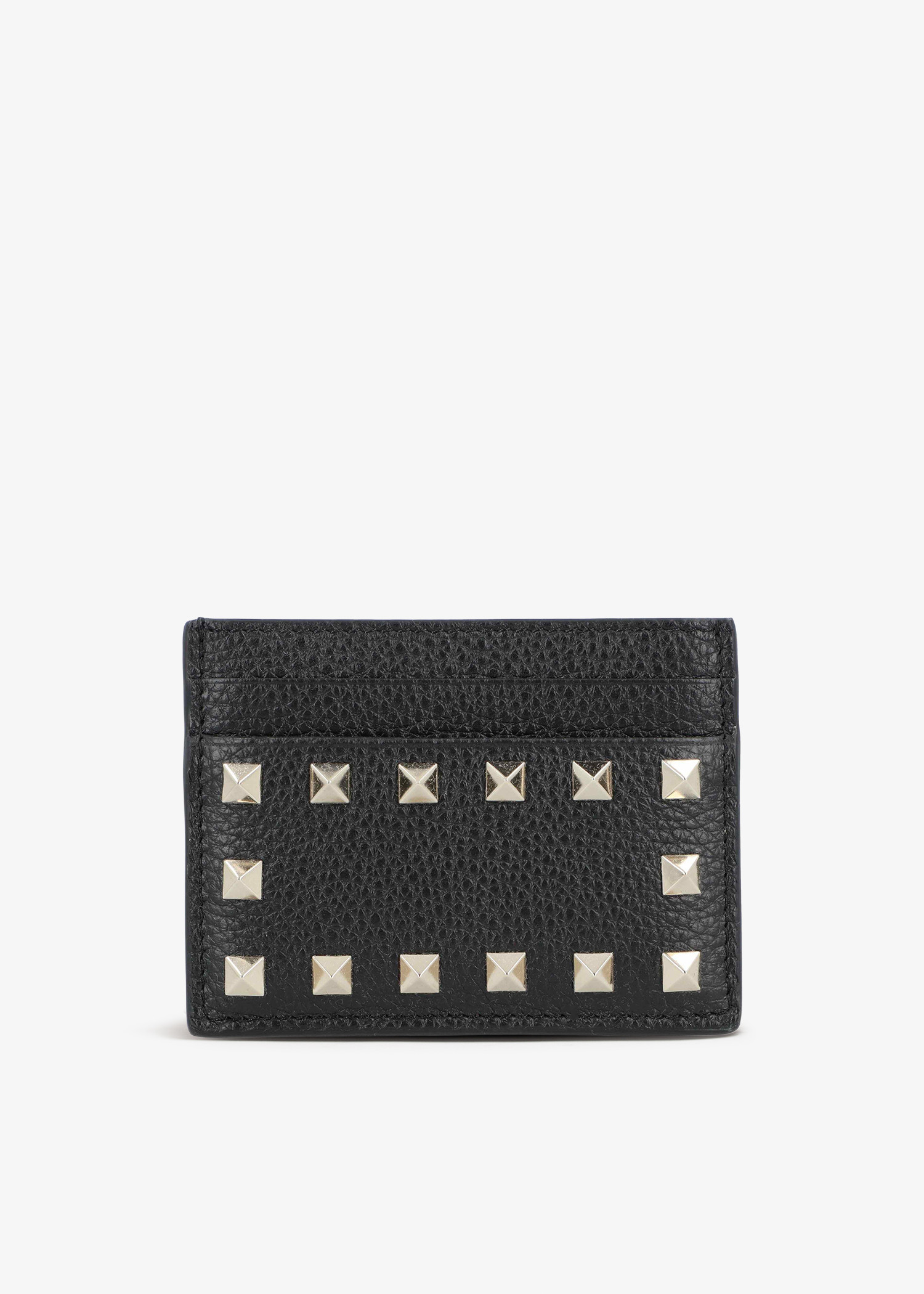 

Rockstud cardholder, Black