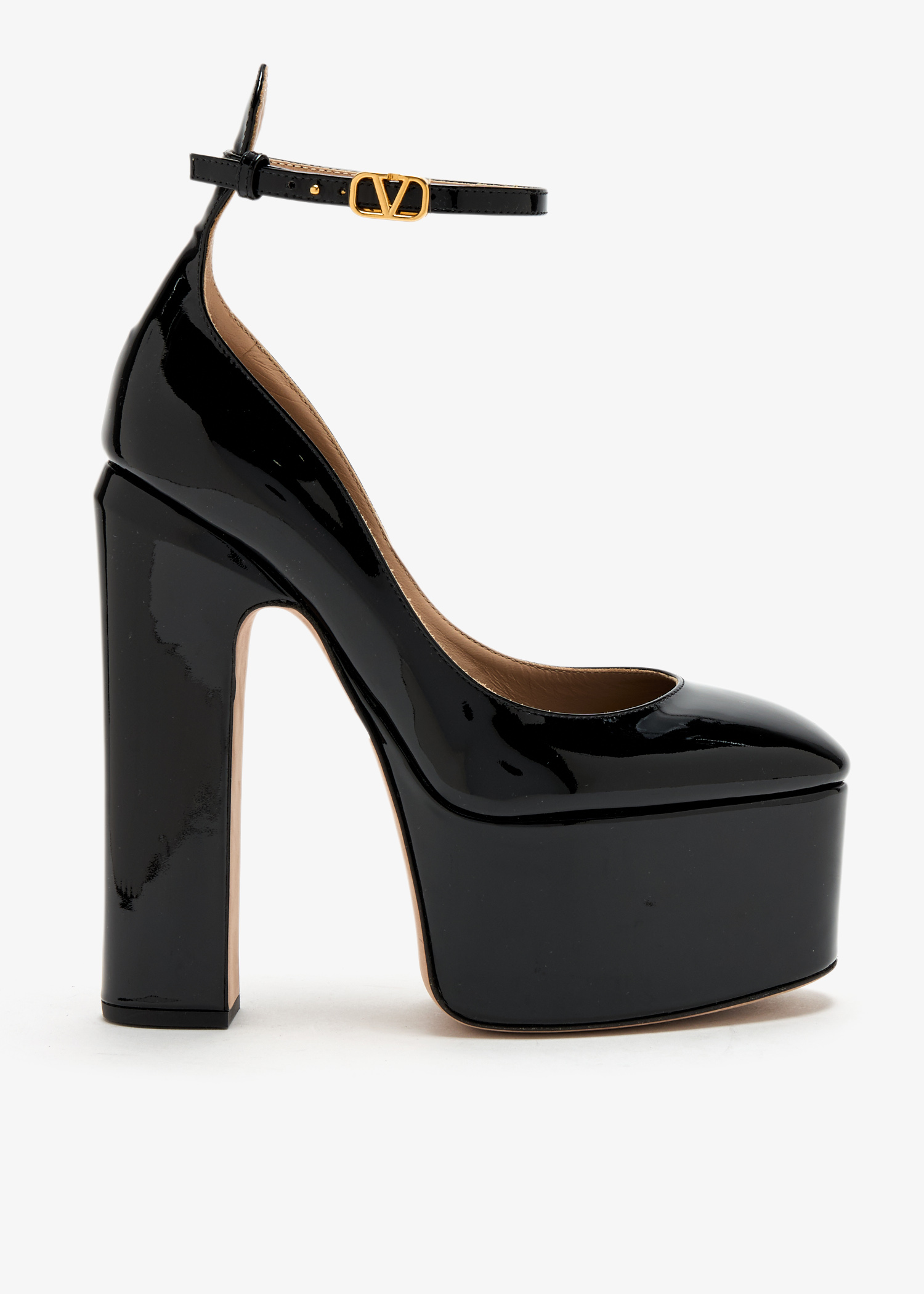 

Tan-Go platform pumps, Black
