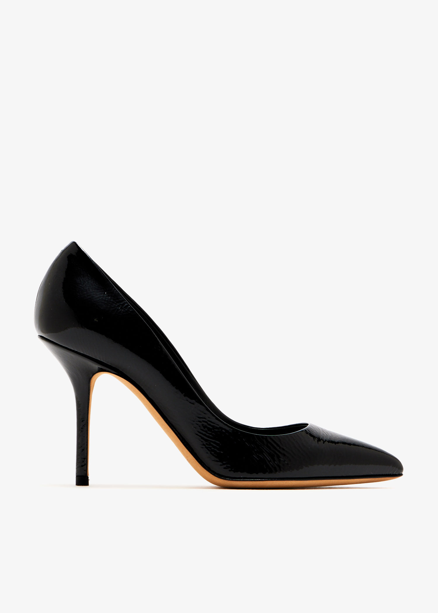 

Patent leather pumps, Black
