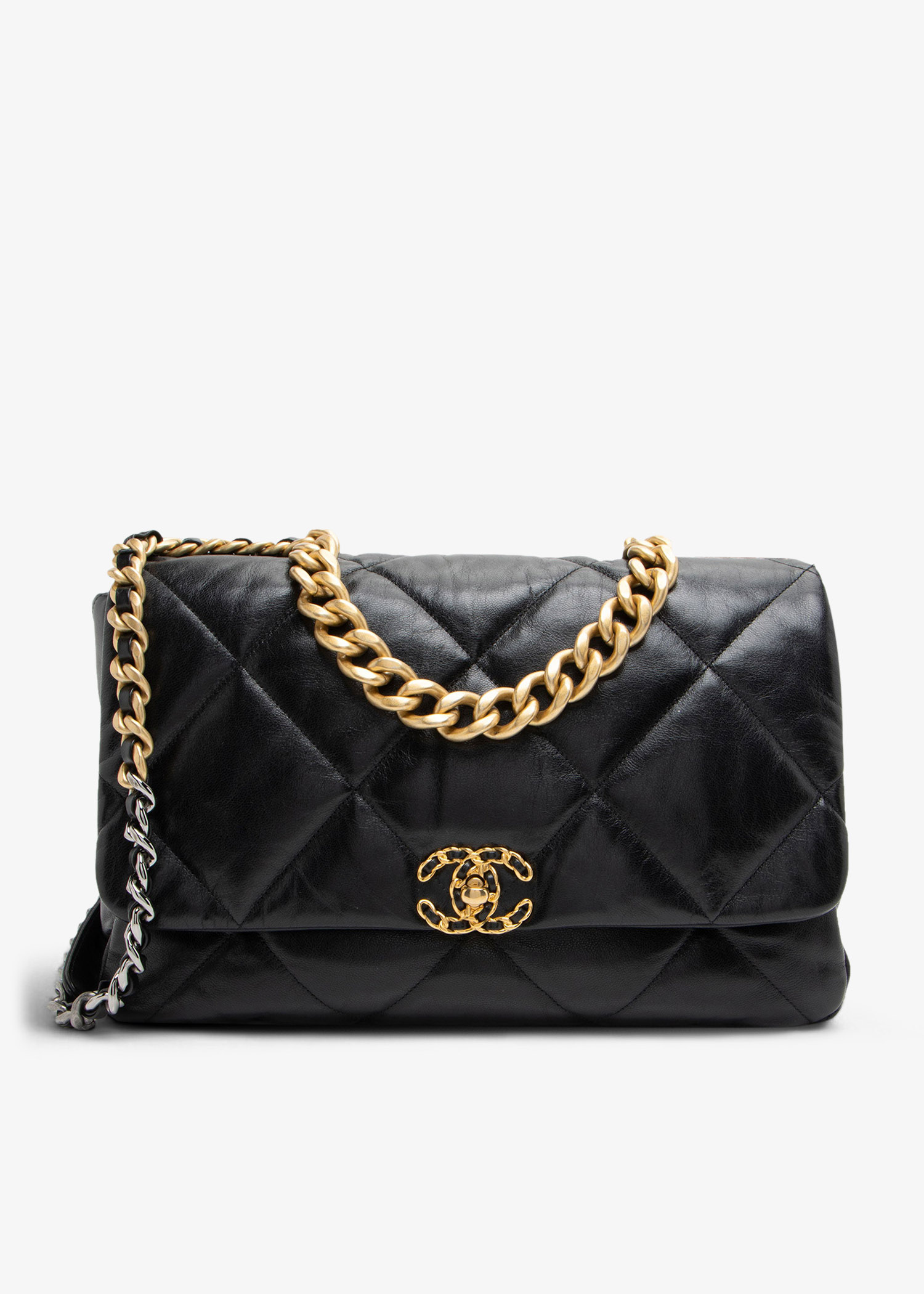 

Maxi Chanel 19 Flap bag, Black