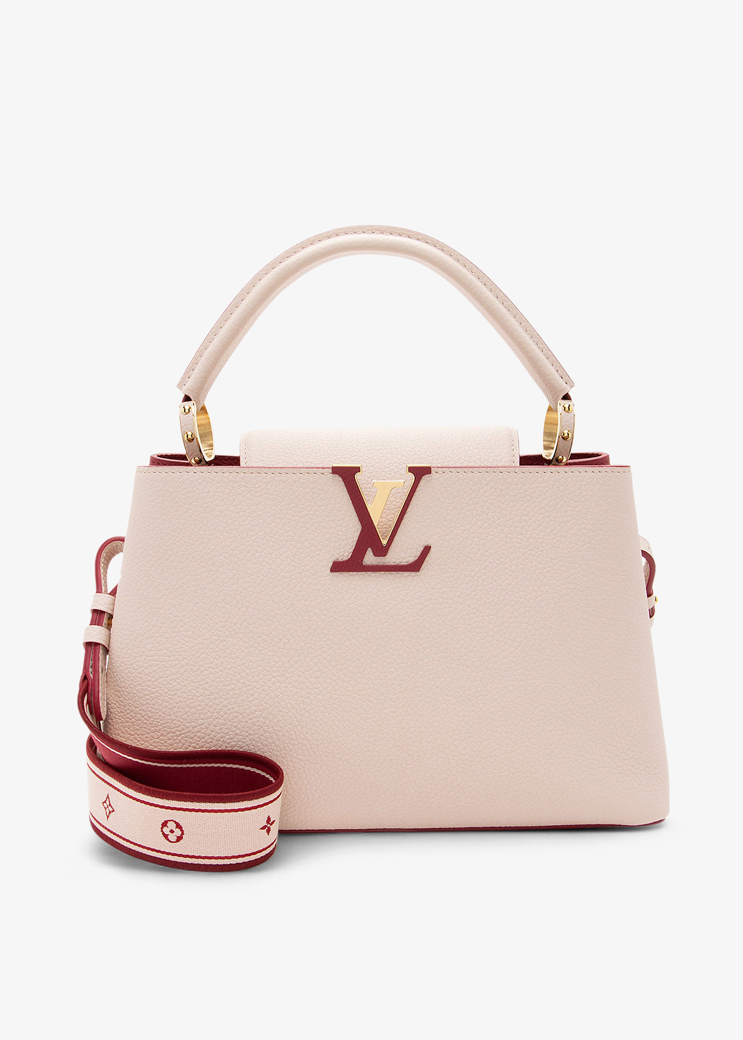 

Taurillon Capucines PM bag, Red