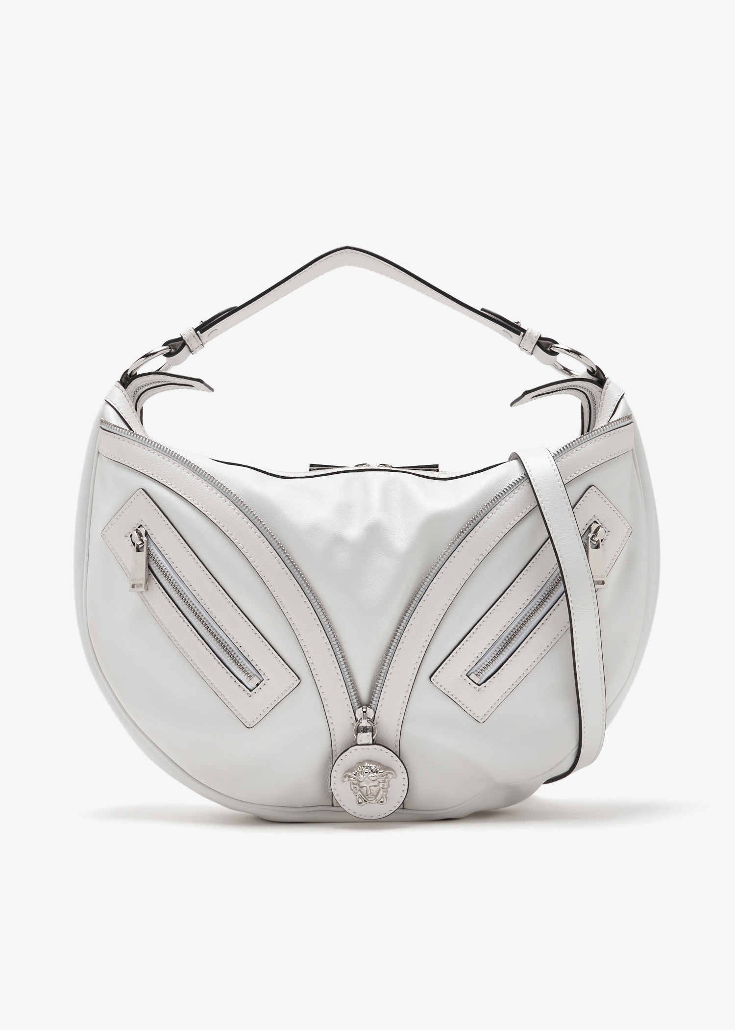 

Repeat medium hobo bag, White