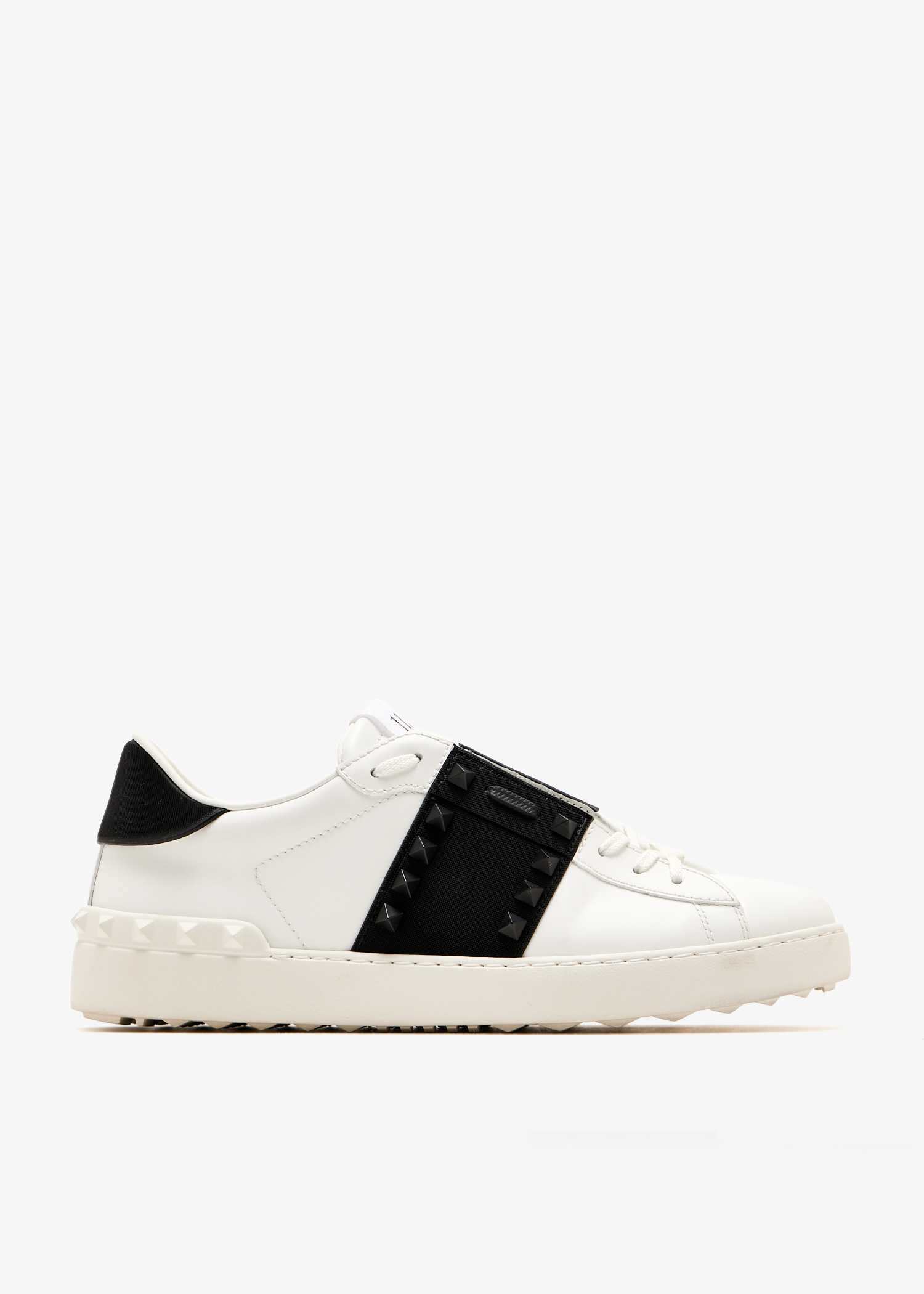 

Open Rockstud sneakers, White