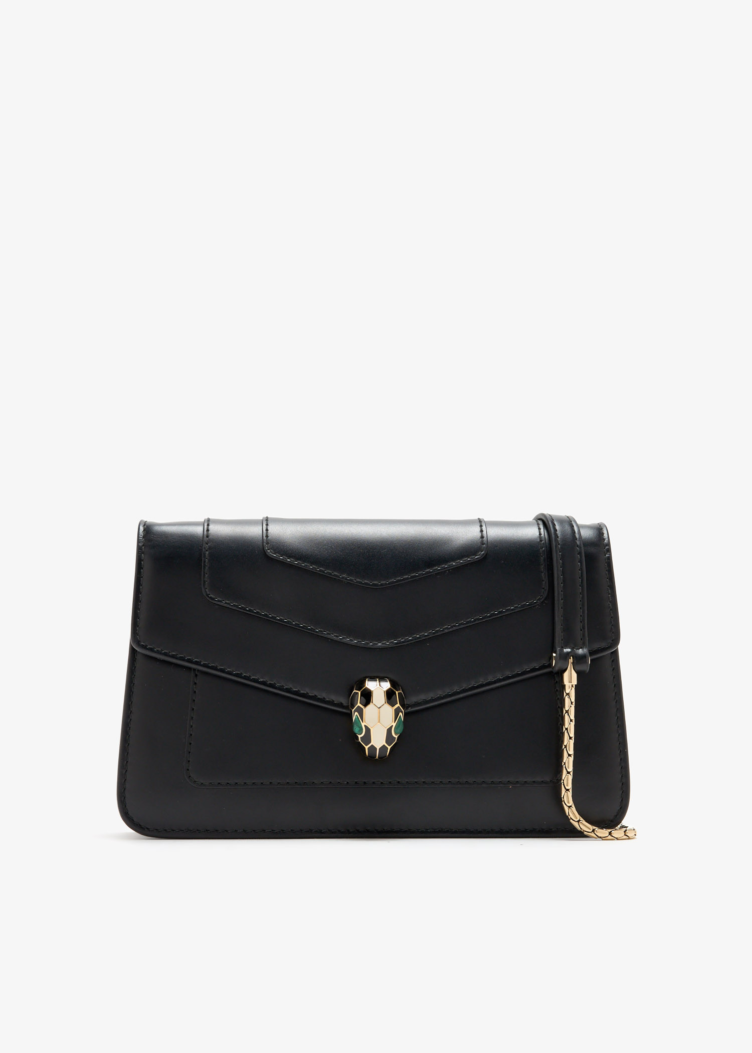 

Serpenti Forever small crossbody bag, Black