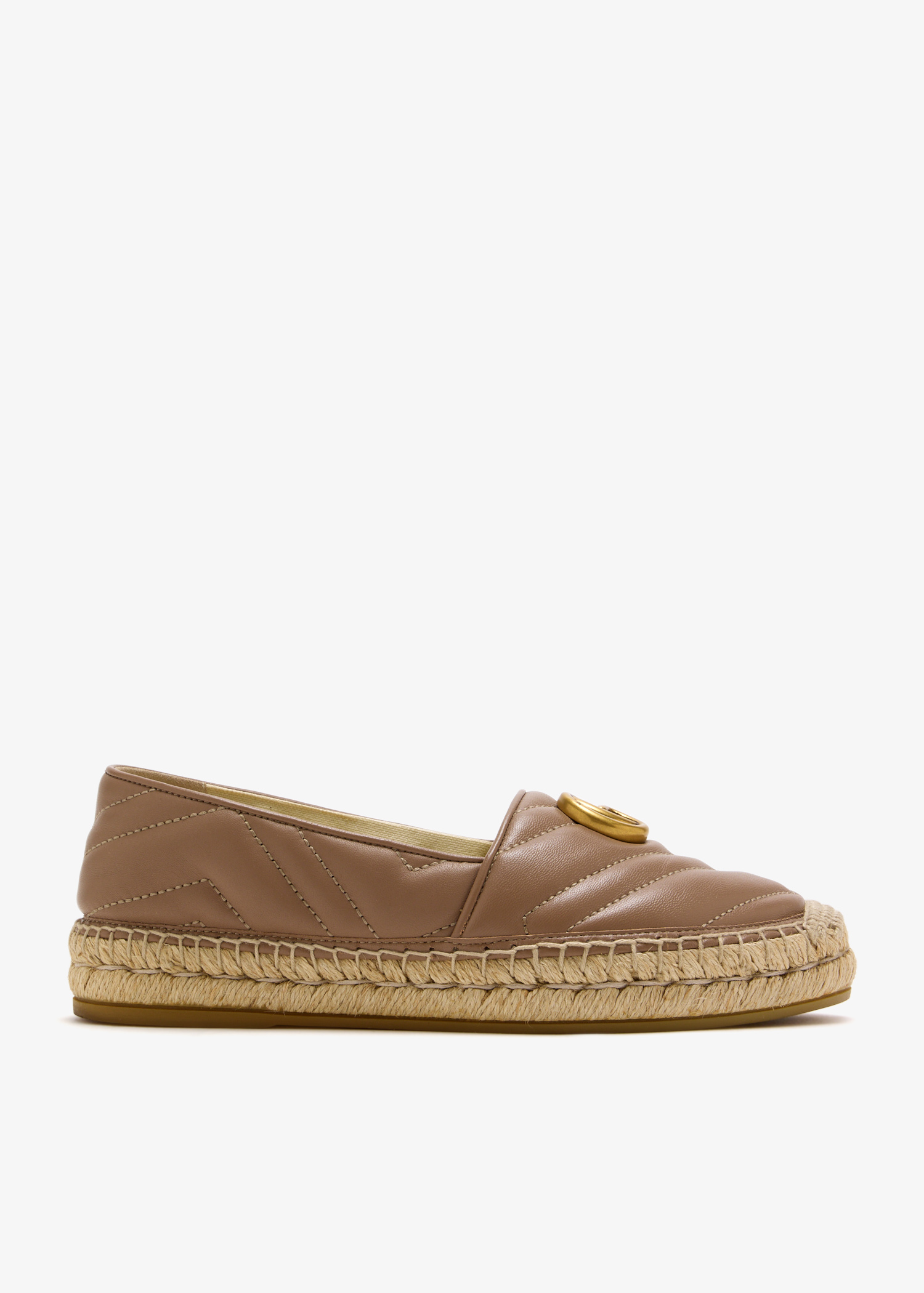 

GG Marmont espadrilles, Beige