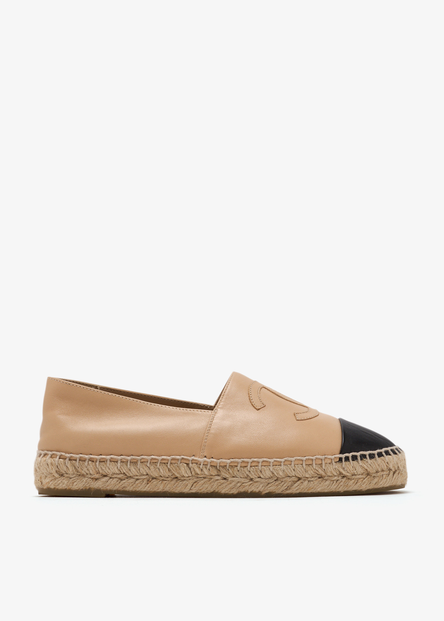 

CC Cap Toe espadrilles, Beige