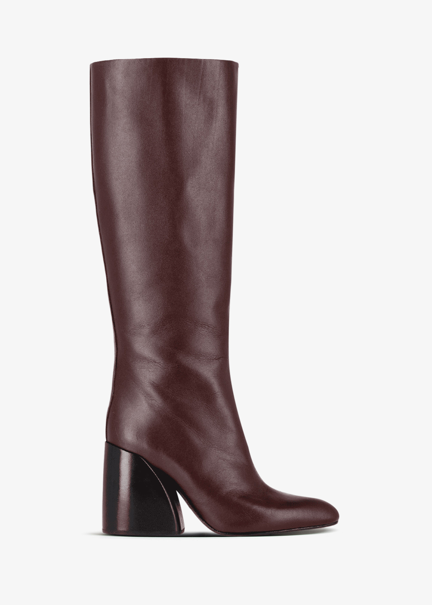 

Leather boots, Burgundy