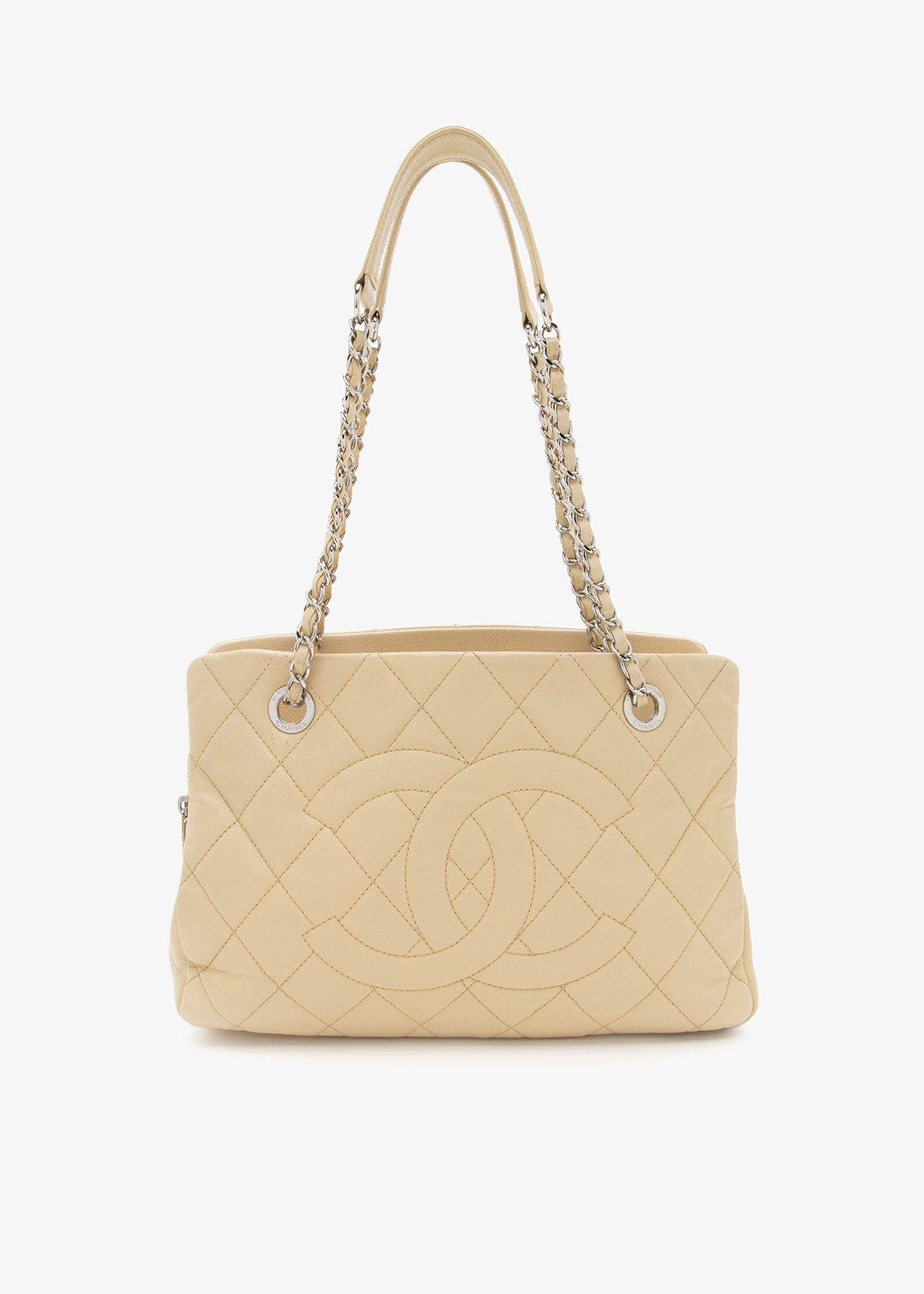 

CC soft shopper tote bag, Yellow