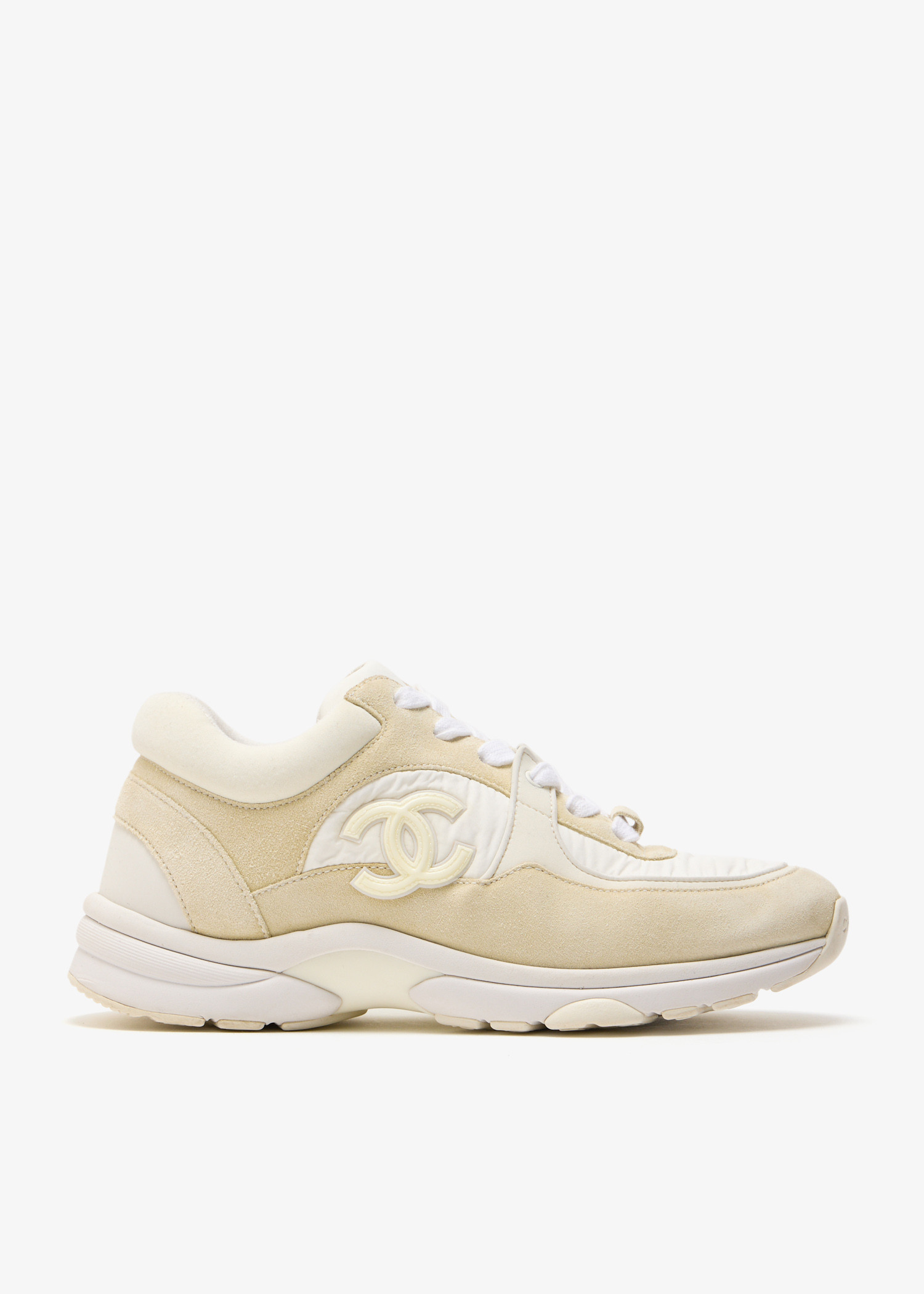 

CC low-top sneakers, Cream