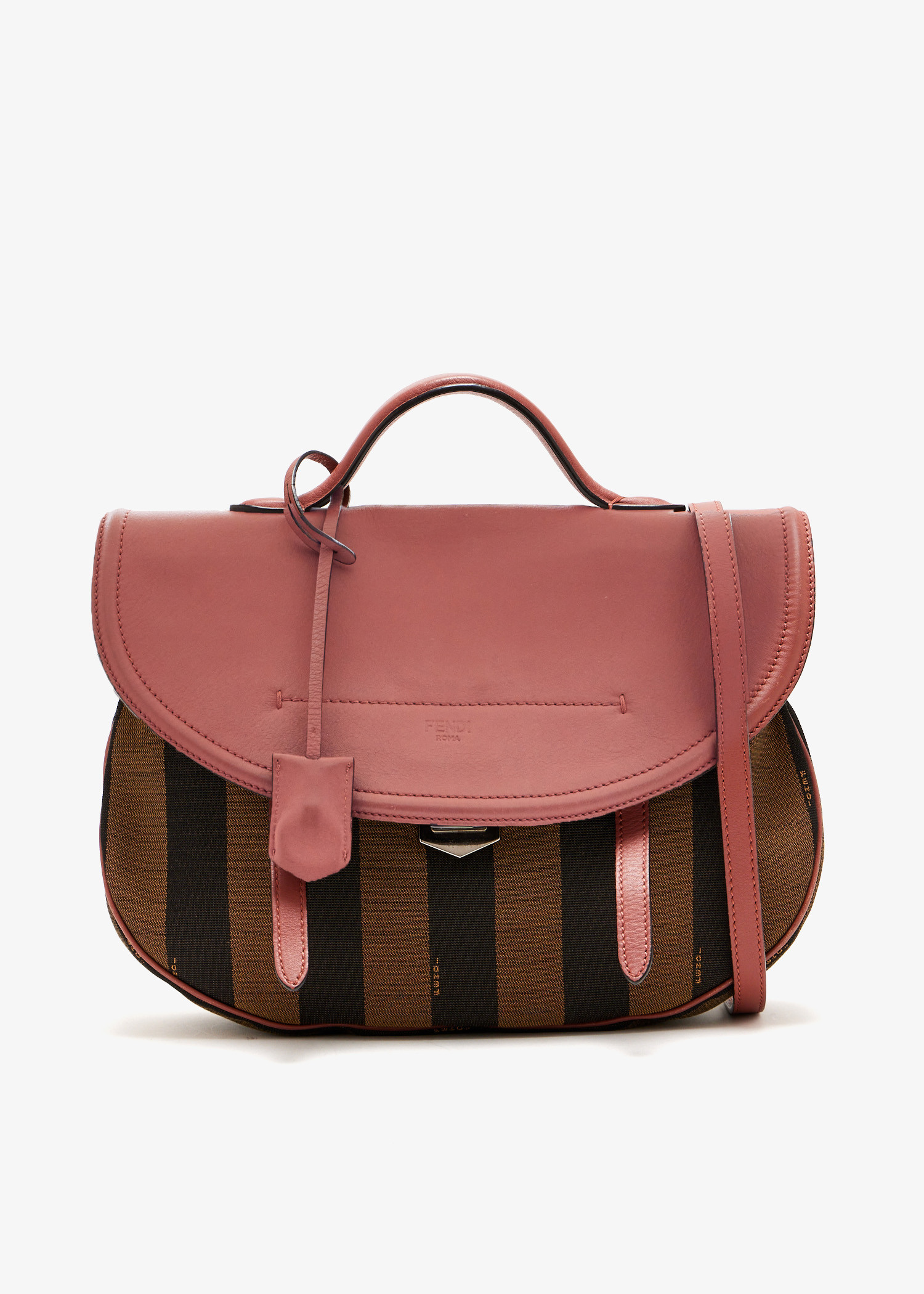 

Pequin stripe messenger bag, Printed