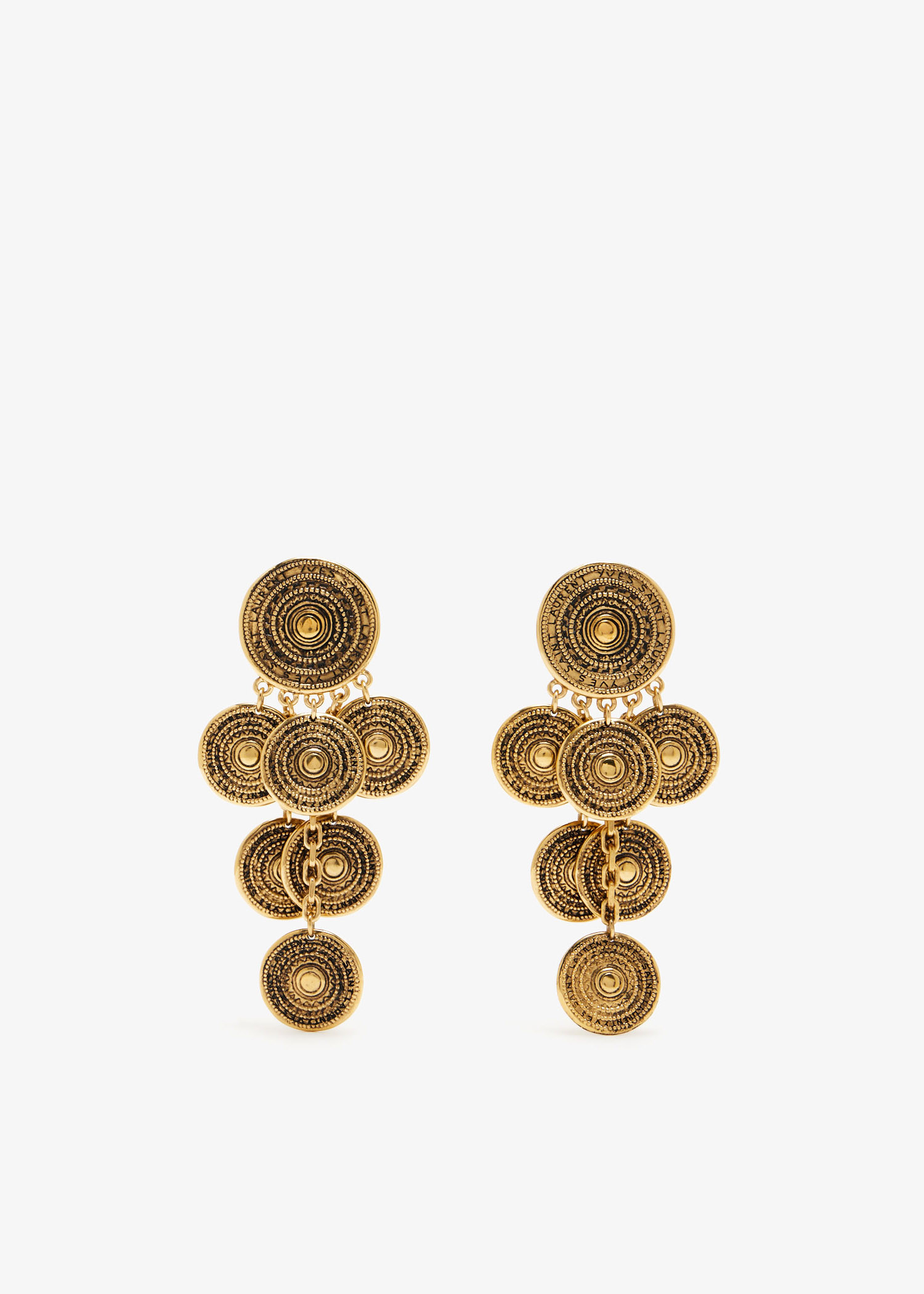

Byzance Chandelier earrings, Gold