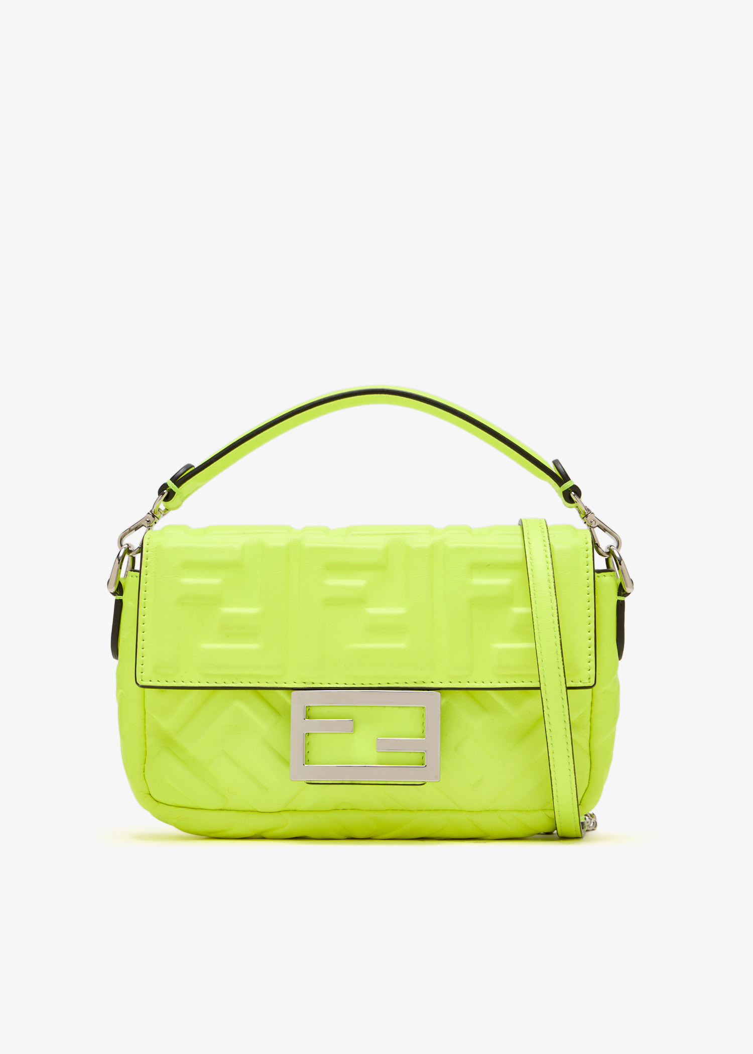 

Mini Zucca Baguette bag, Yellow