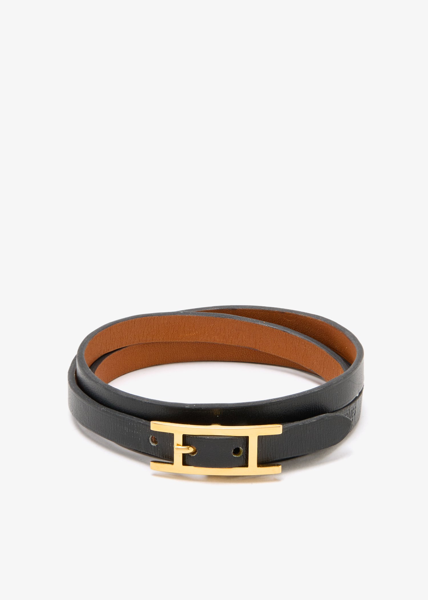 

Behapi Double Tour bracelet, Black