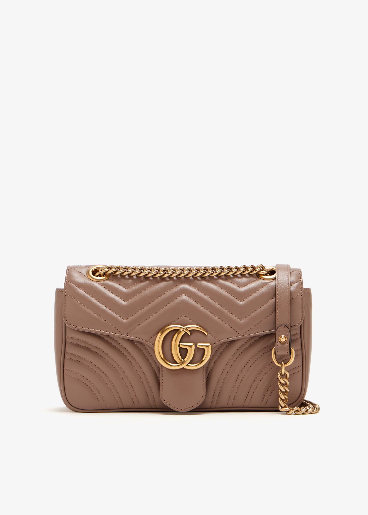 

GG Marmont small shoulder bag, Beige