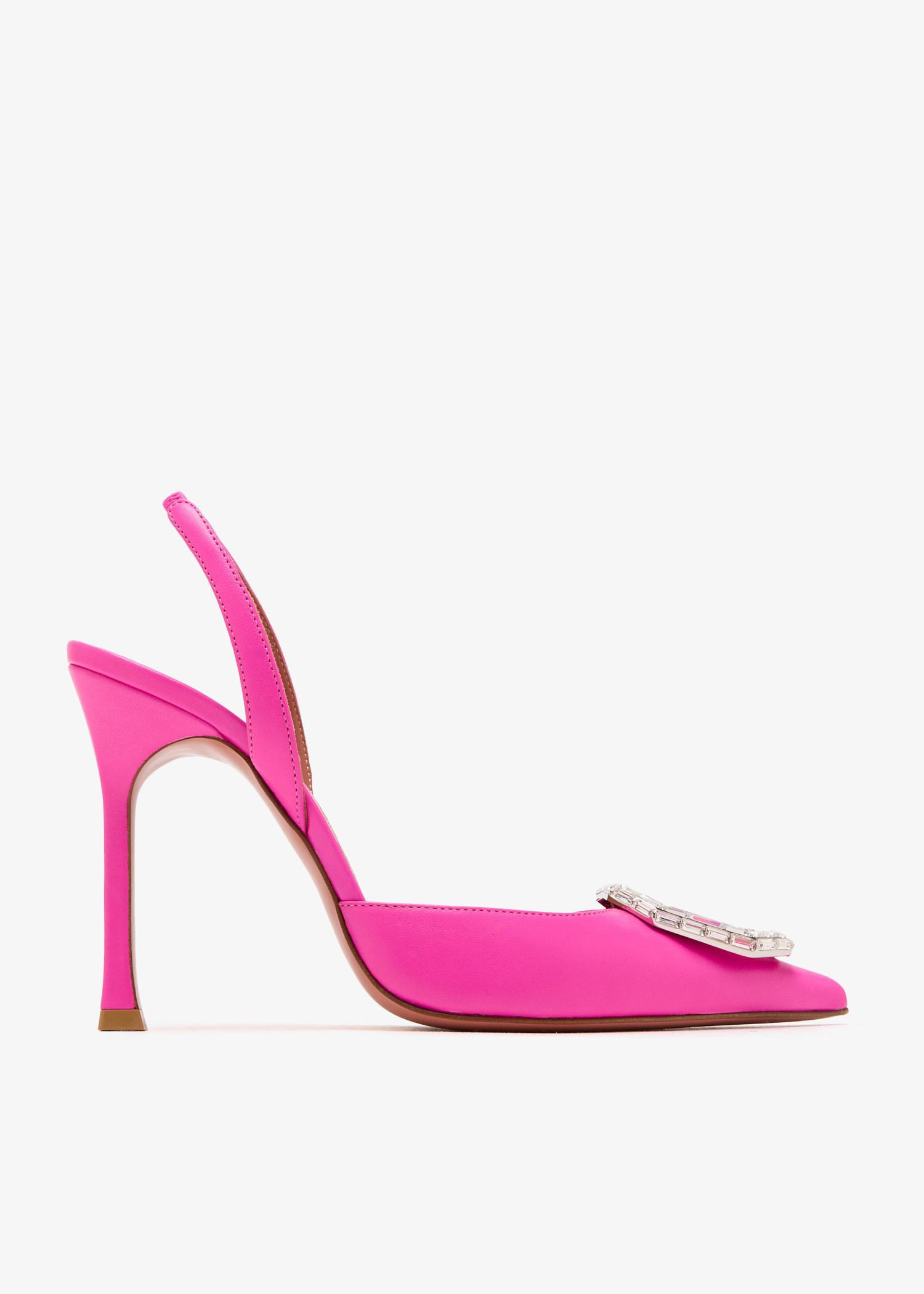 

Camelia 90 crystal-embellished pumps, Pink