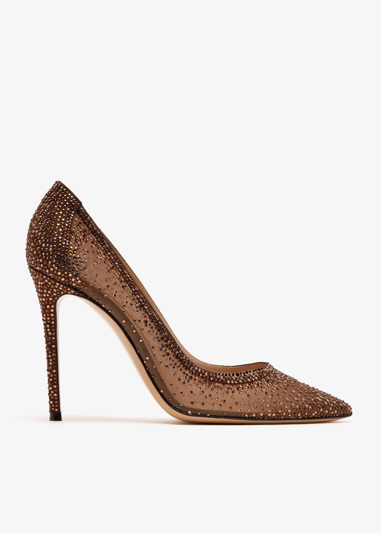 

Rania 105 crystal pumps, Brown