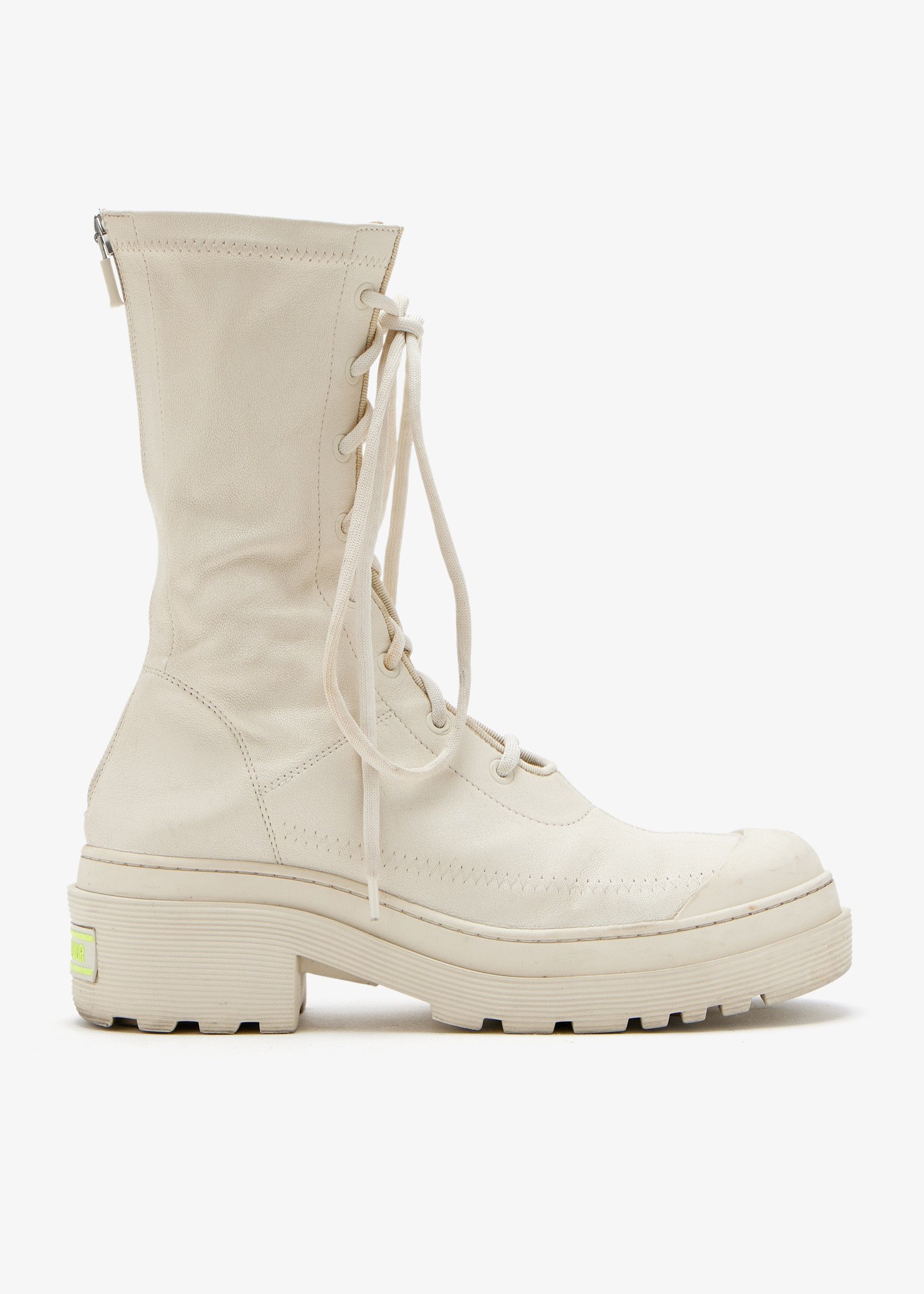 

D-Major combat boots, Cream