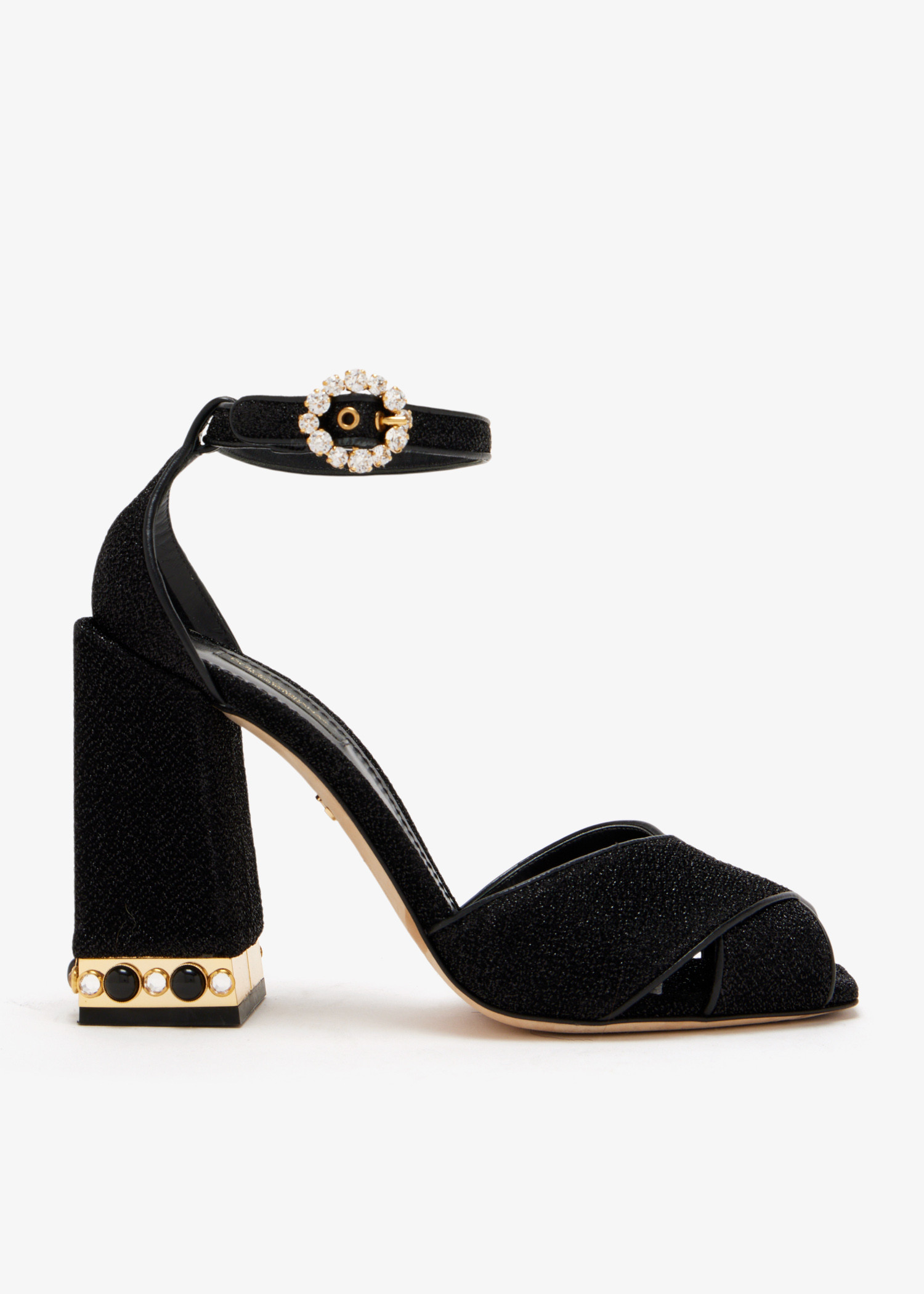 

Studded sandals, Black