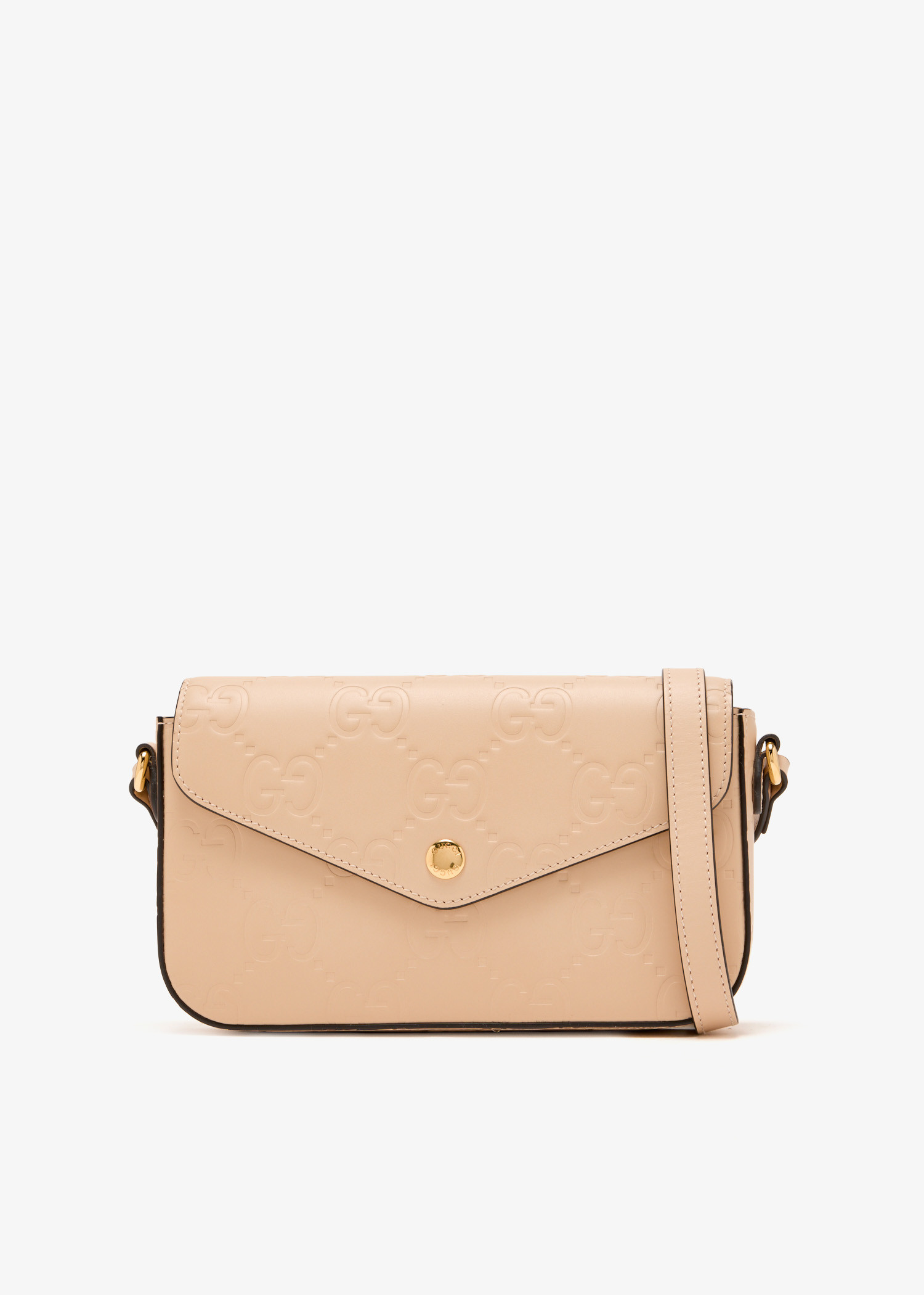 

GG Super mini crossbody bag, Beige