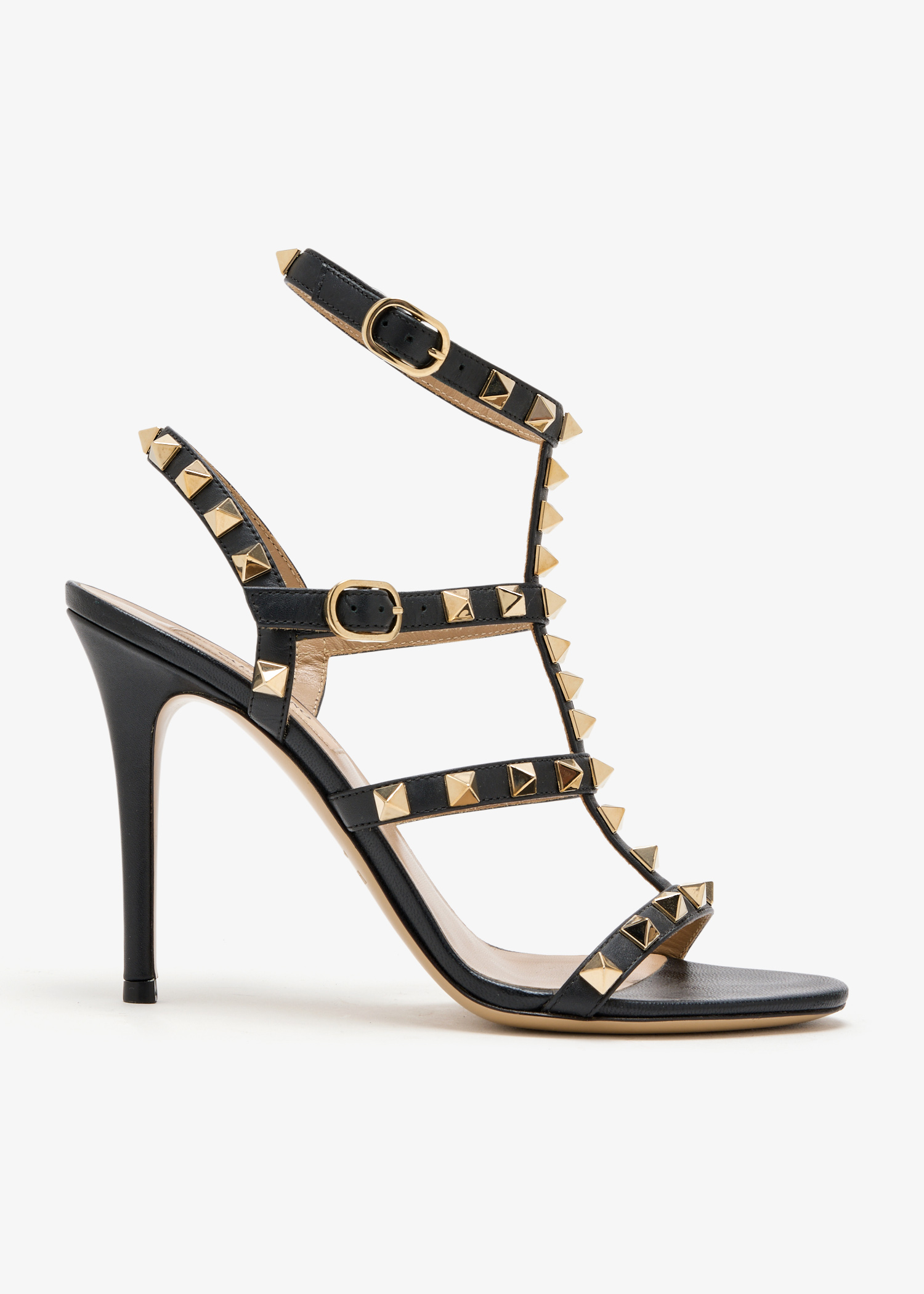 

Rockstud sandals, Black