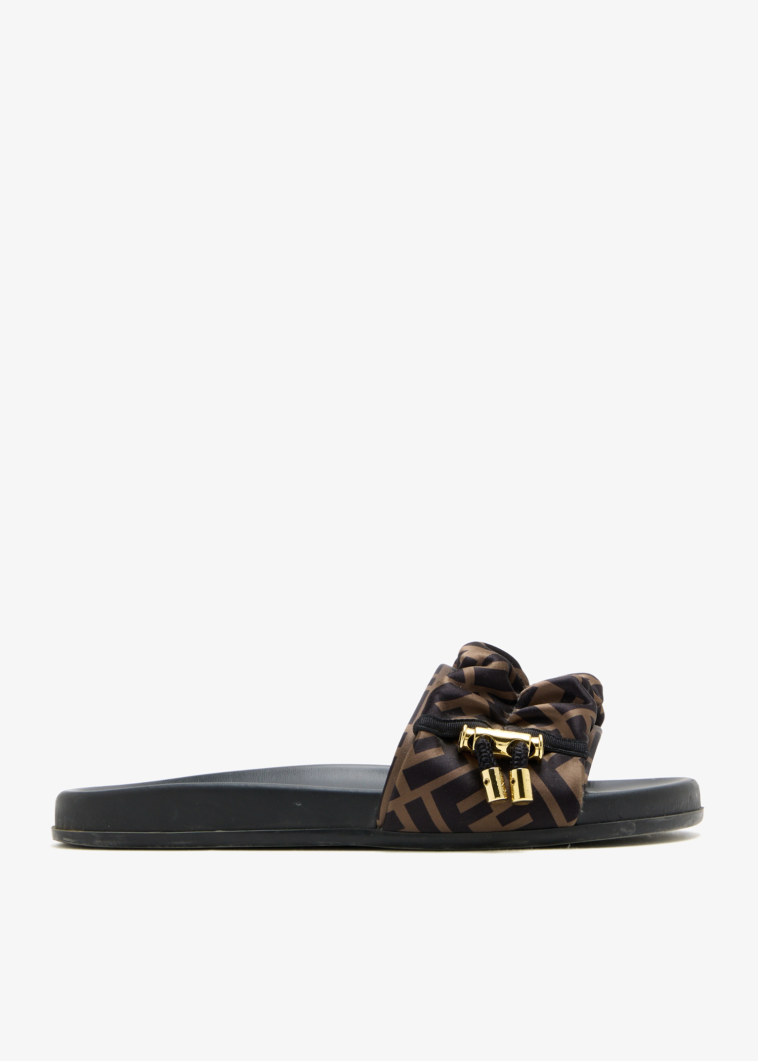

FF Logo slide sandals, Printed