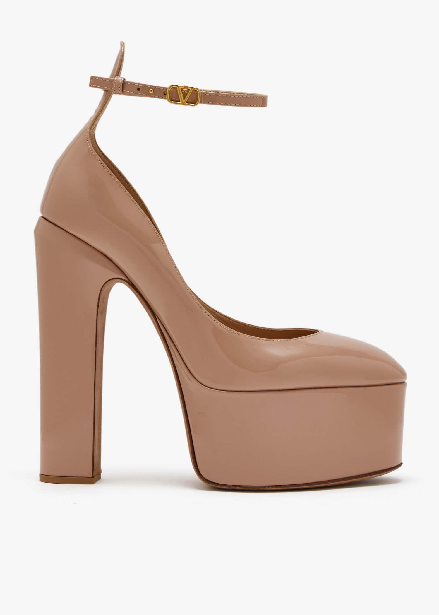 

Tan-go platform pumps, Beige