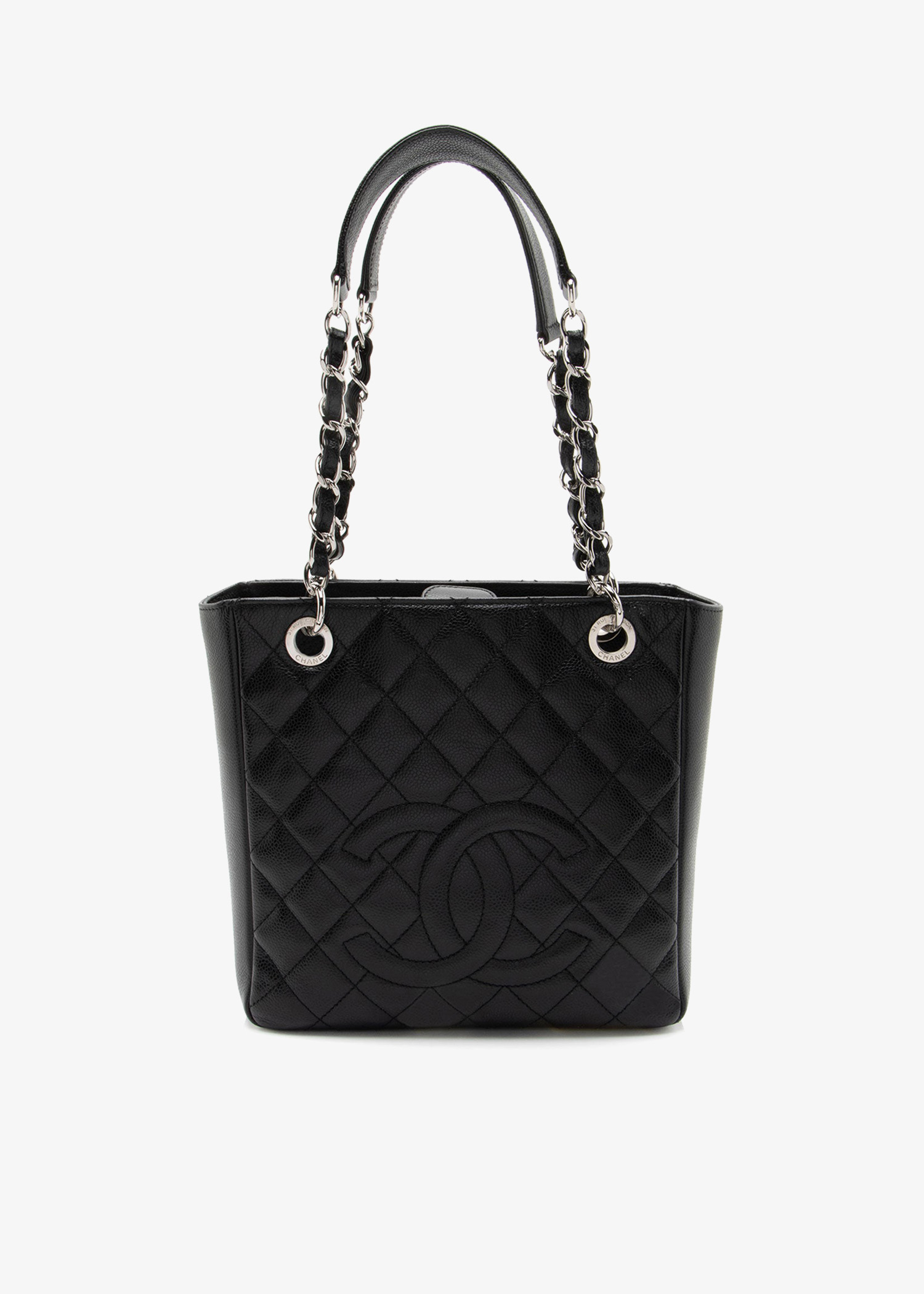 

CC petite shopping tote bag, Black