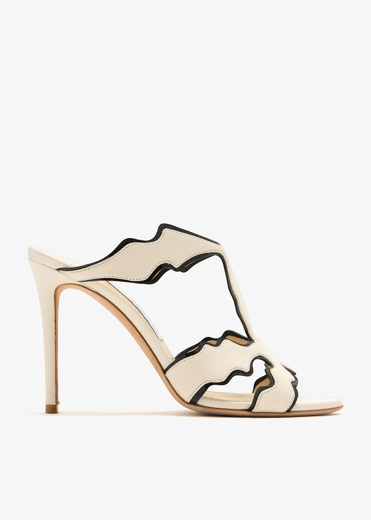 

Lanta 100 mules, Cream