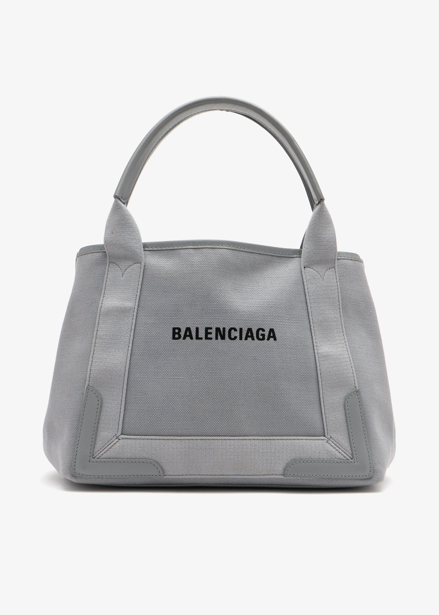 

Navy Cabas small tote bag, Grey