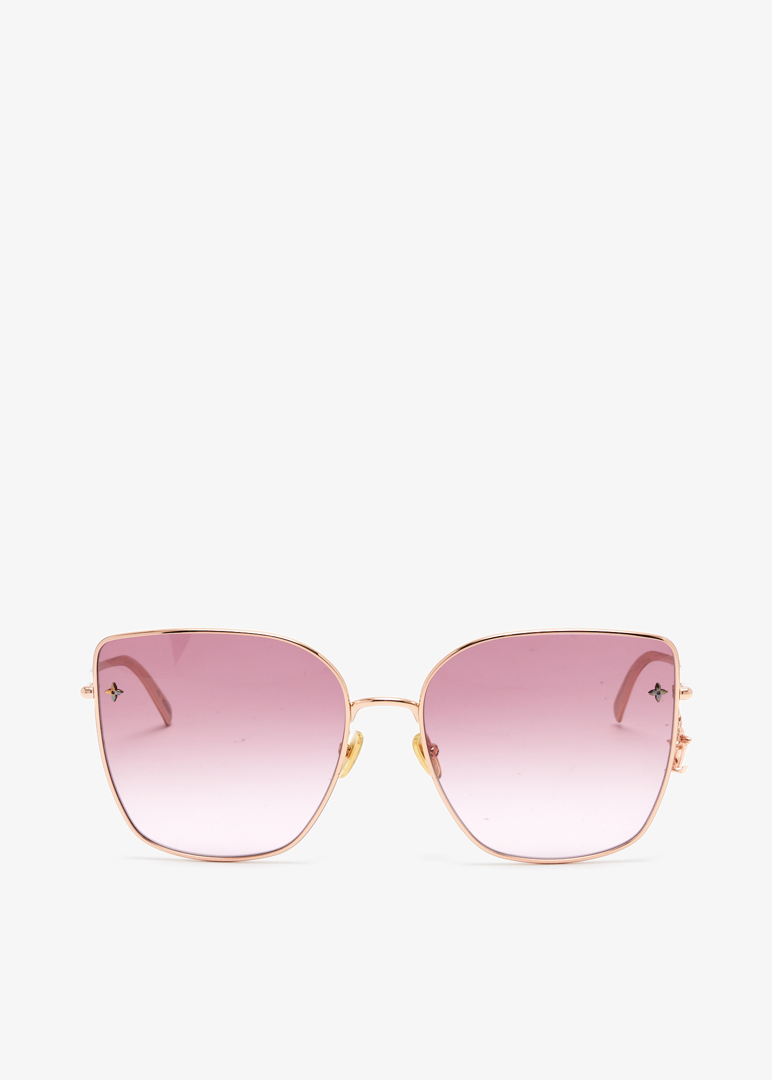 

LV Charm Cat Eye sunglasses, Rose gold