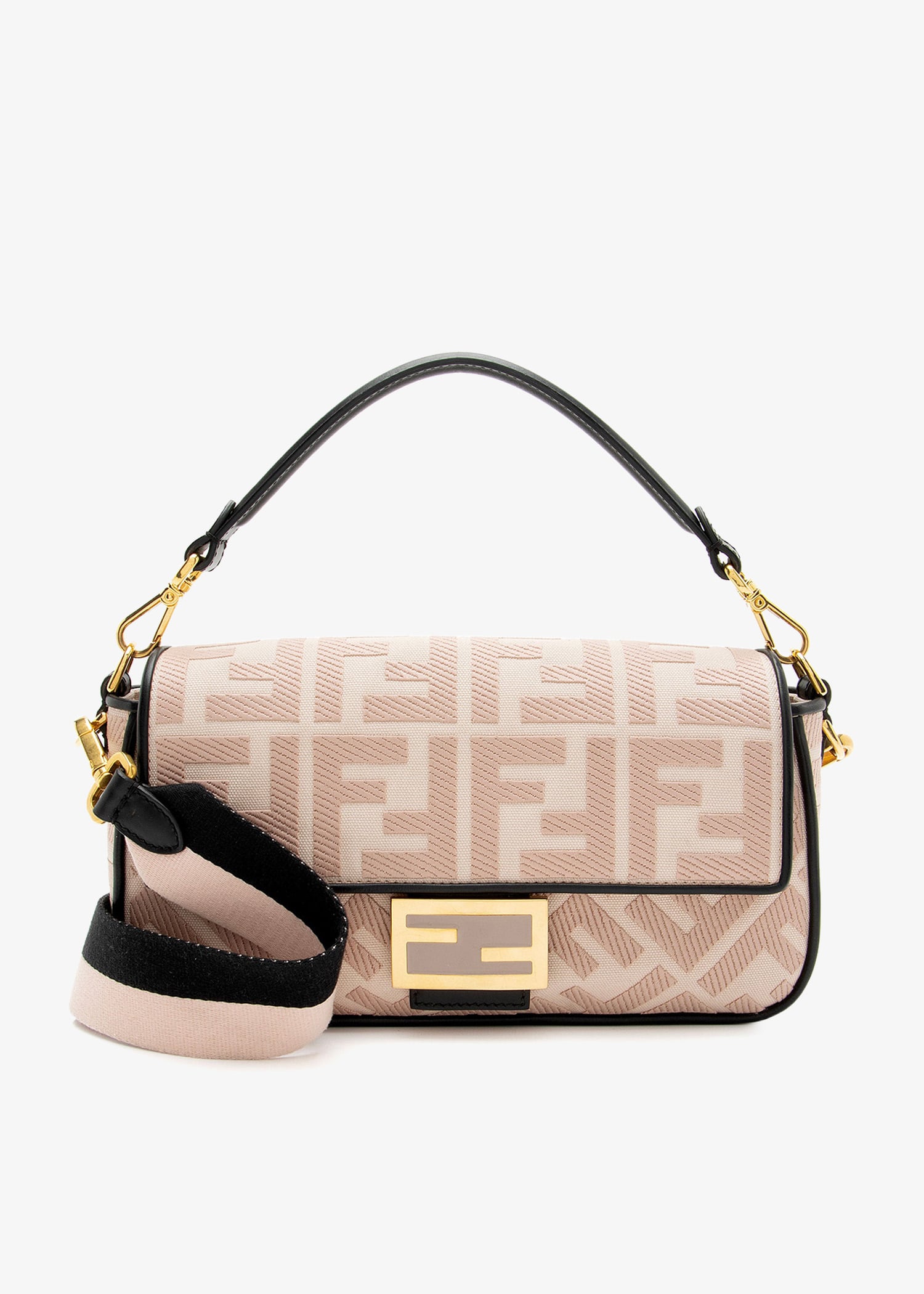 

FF Baguette shoulder bag, Pink