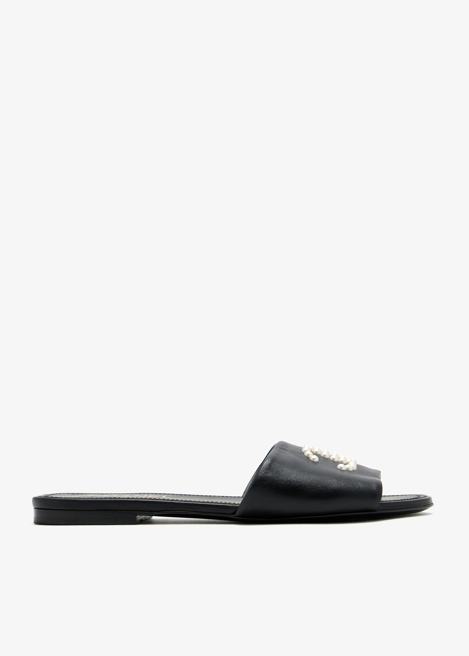 

CC pearl sandals, Black