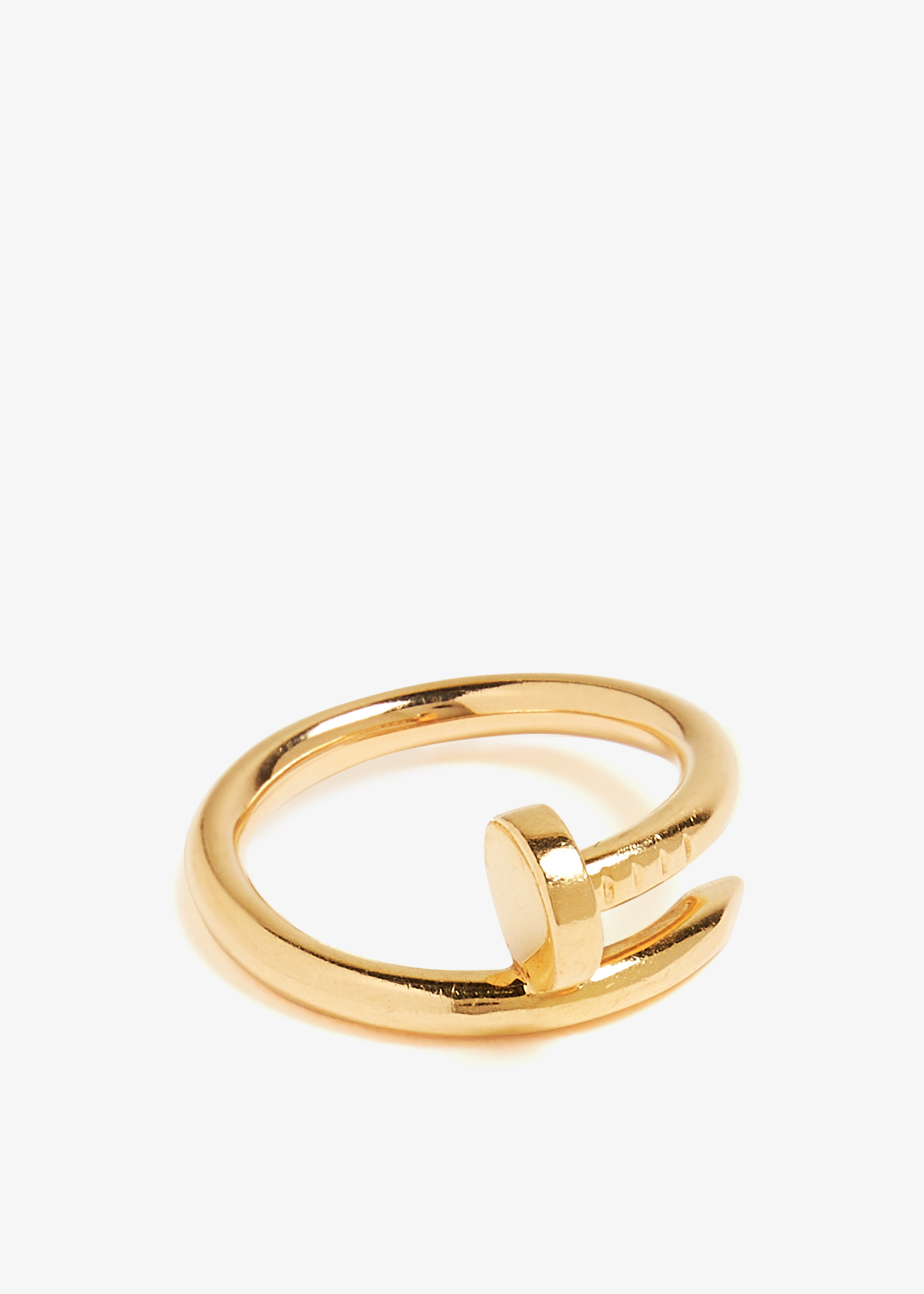 

Juste Un Clou ring, Gold