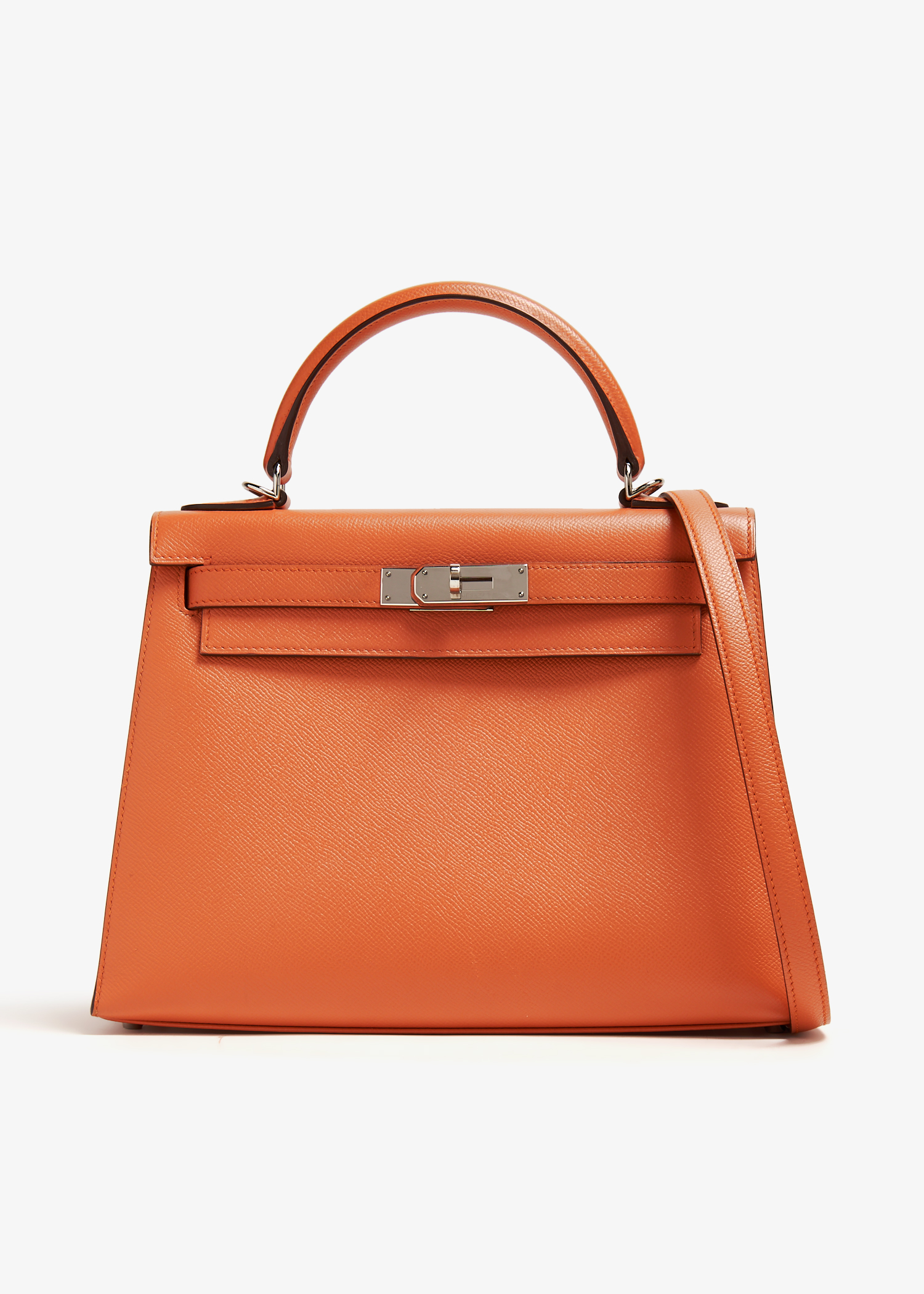 

Kelly 28 bag, Orange