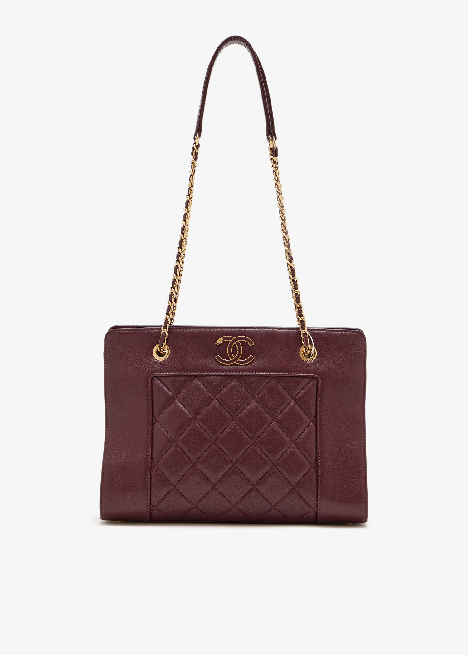 

Small Mademoiselle tote bag, Burgundy