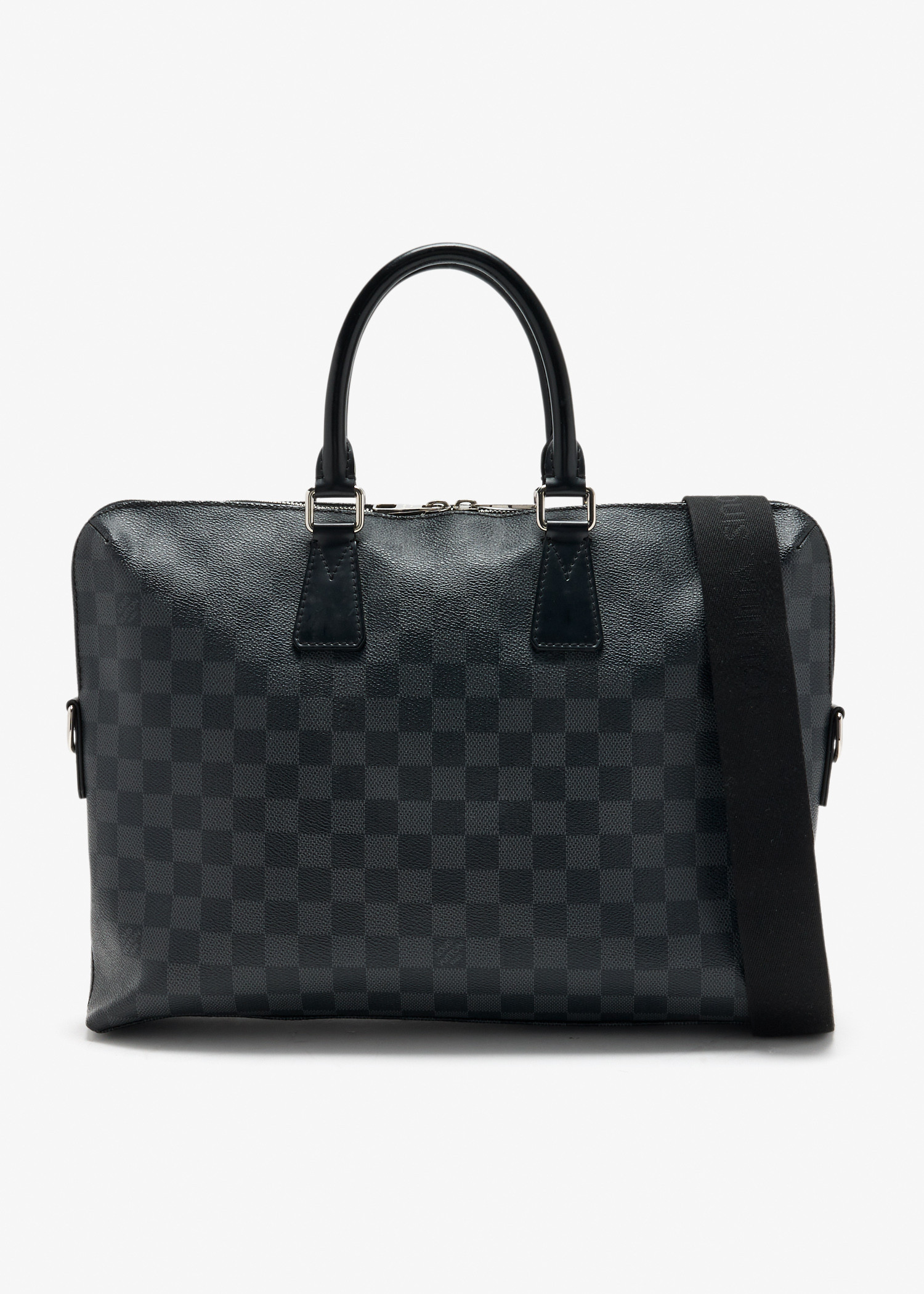 

Graphite Porte Documents bag, Black