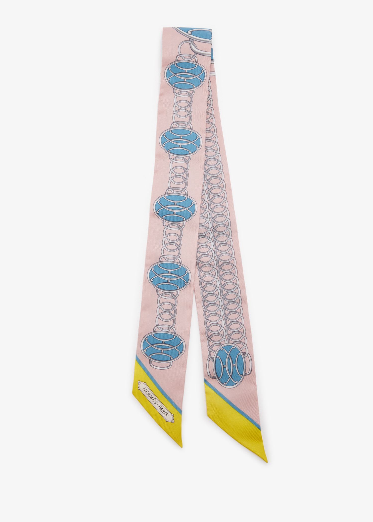 

Lift Profile Silk Twilly scarf, Pink