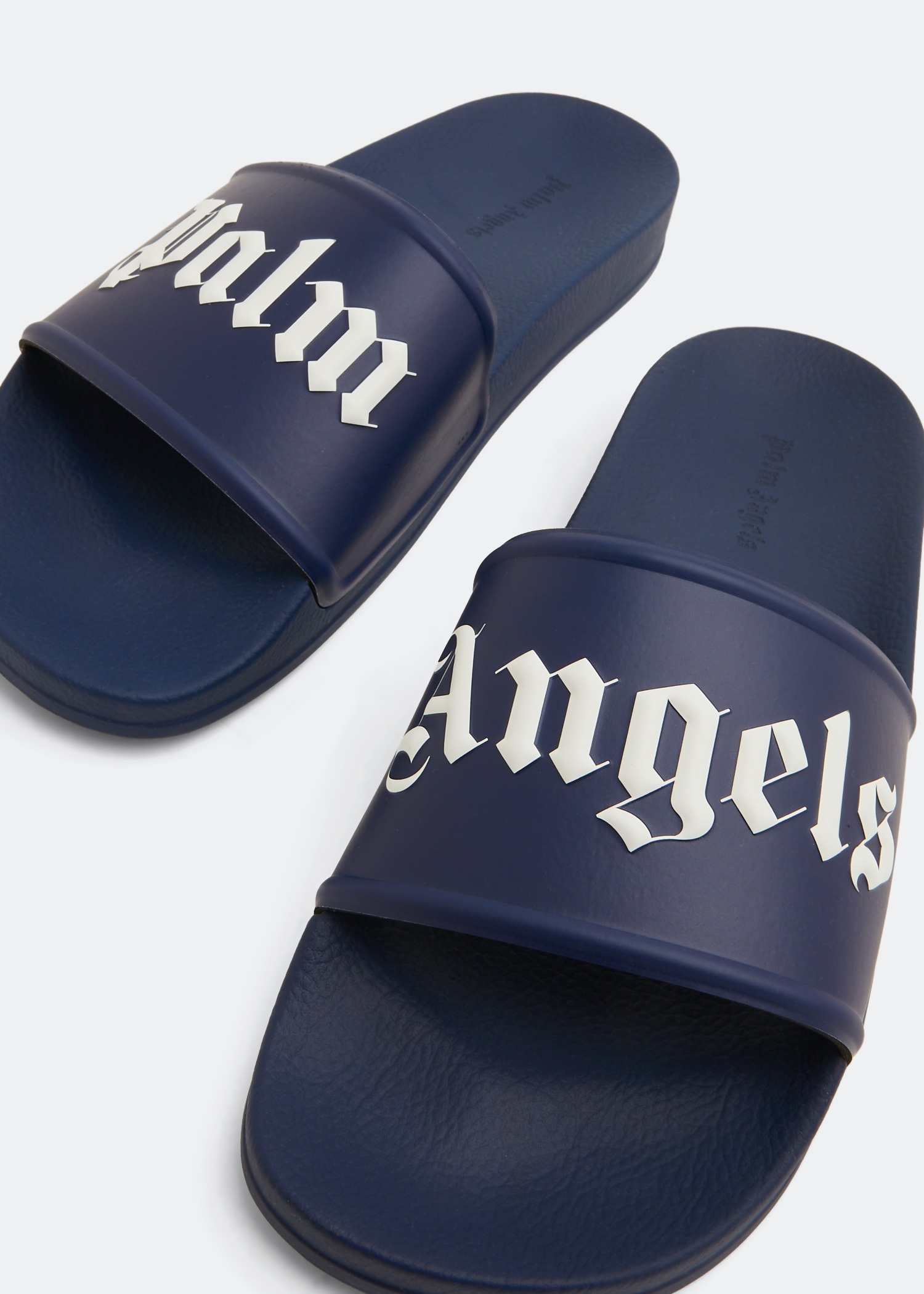 

Logo print slides, Blue