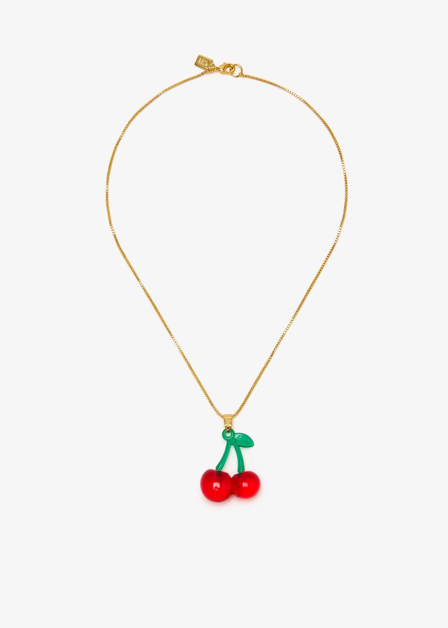 

Pop the Cherry necklace, Gold