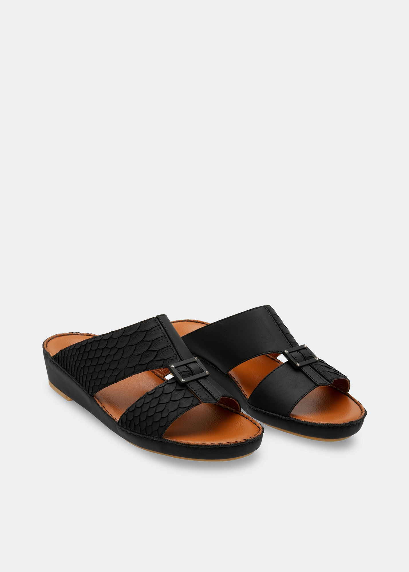 

Python sandals, Black