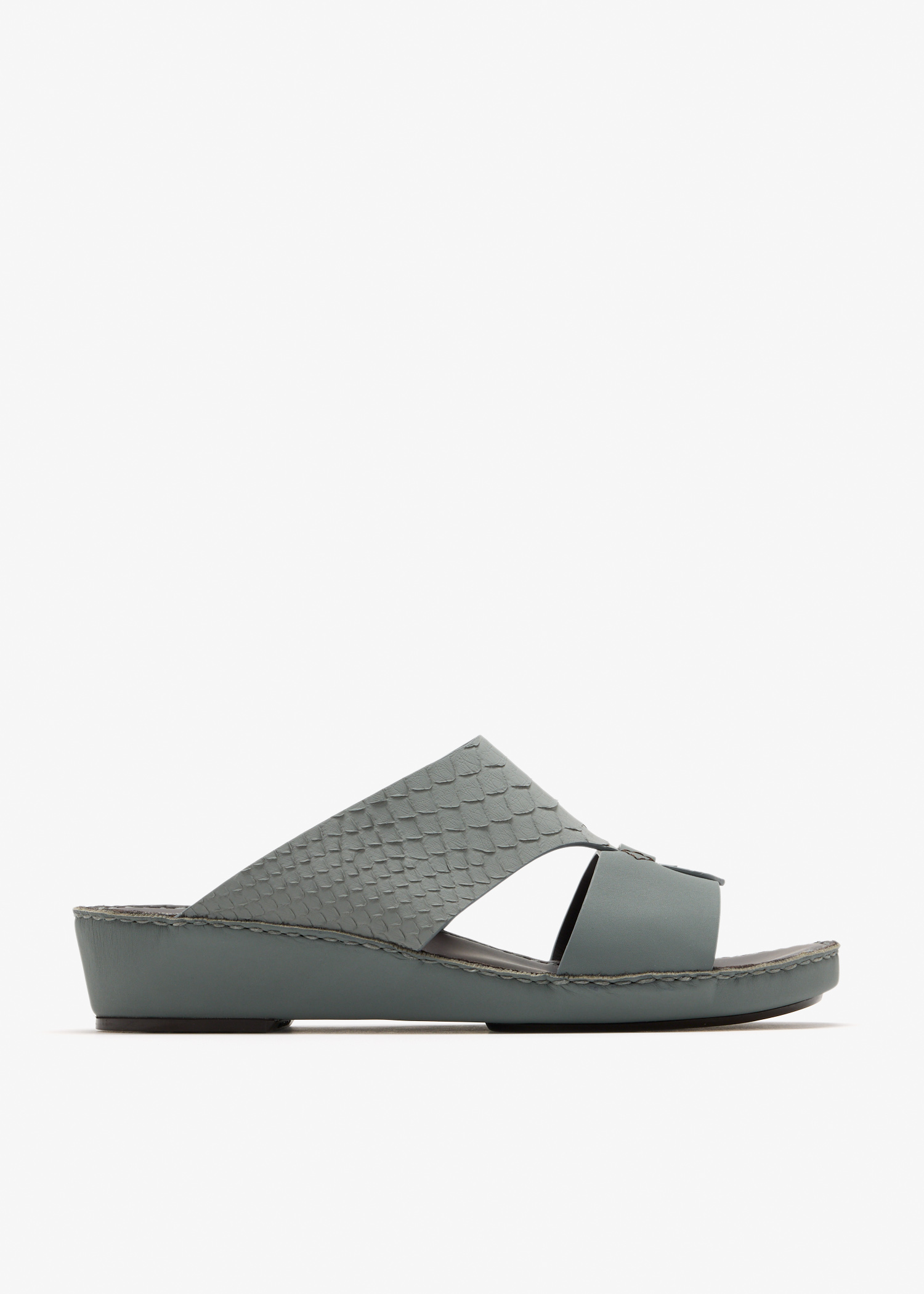 

Cinghia Nuovo Duo Rubbercalf sandals, Grey