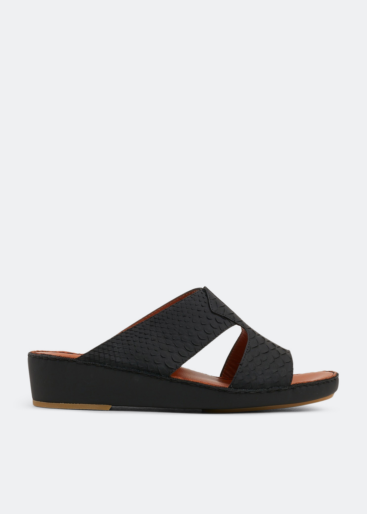 

Peninsula sandals, Black