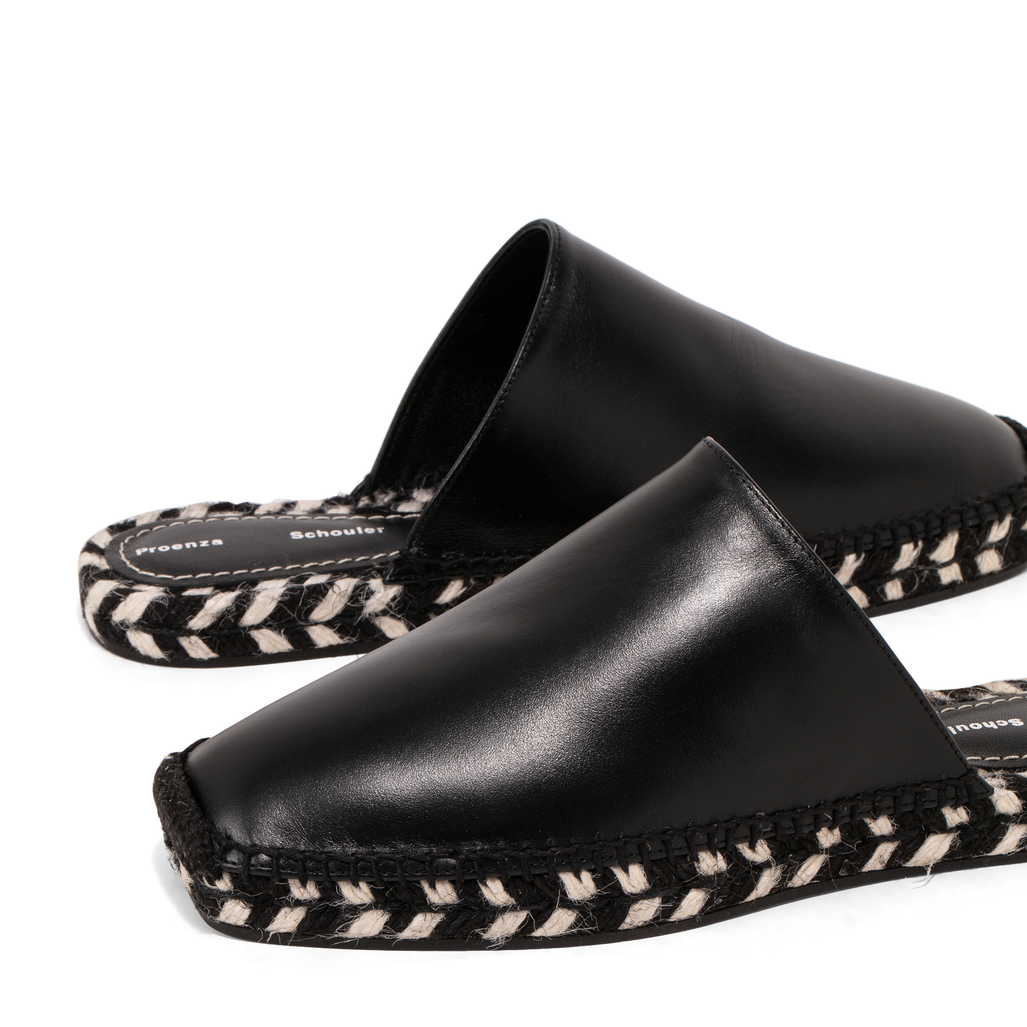 

Espadrille slippers, Black