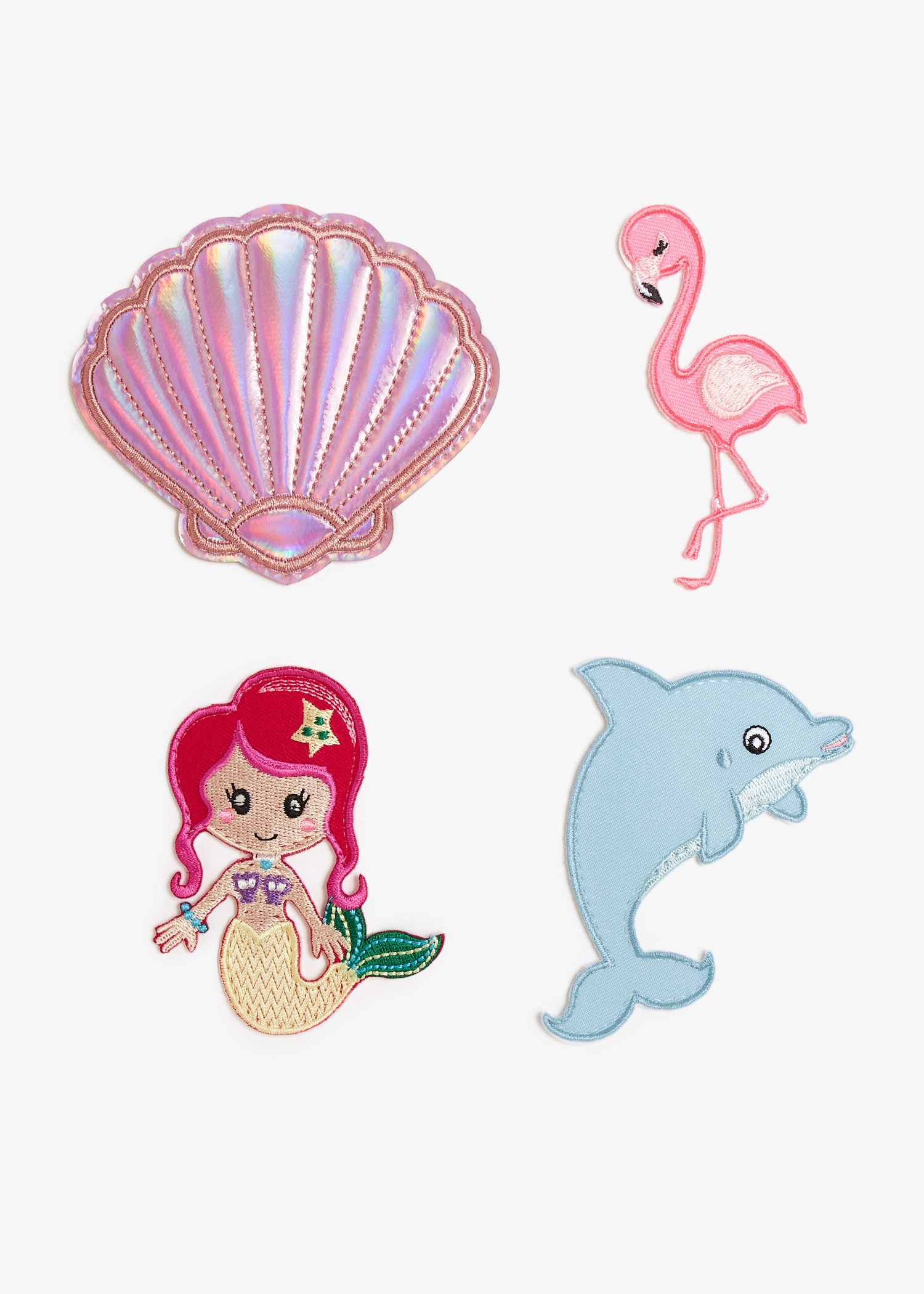 

Mermaid and Friends patch set, Multicolored